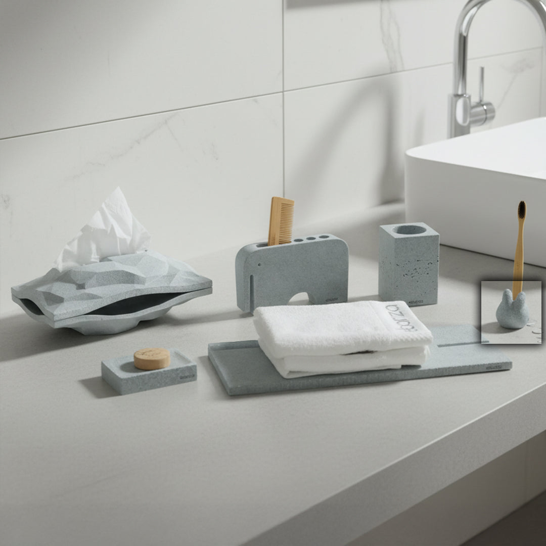 SKIVA Rabbit Toothbrush Holder THA04K -  Bathroom Accessories - ebarza Furniture UAE | Shop Modern Furniture in Abu Dhabi & Dubai - مفروشات ايبازرا في الامارات | تسوق اثاث عصري وديكورات مميزة في دبي وابوظبي