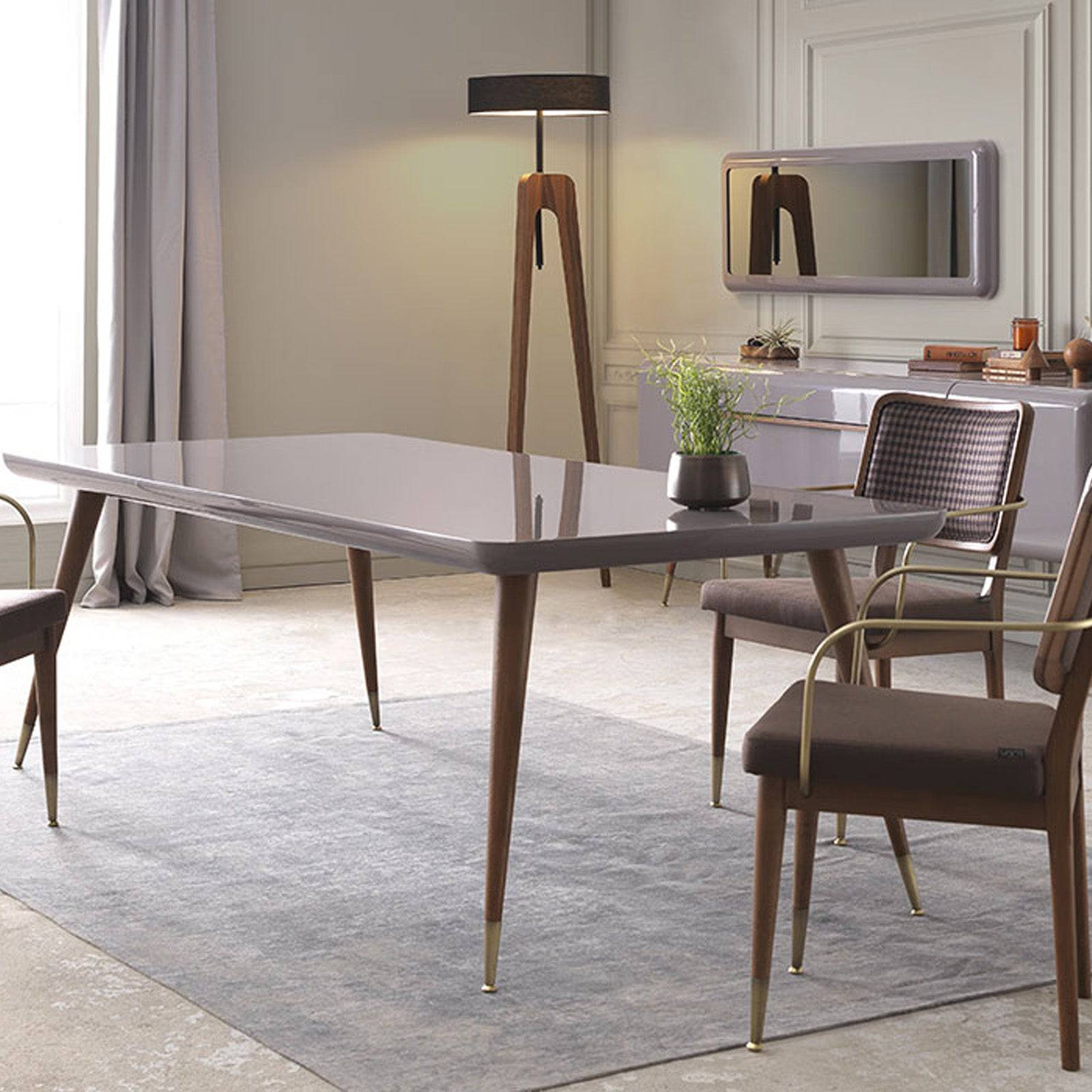 Soho Dining Table Soho-220 -  Dining Tables | طاولة طعام سوهو - ebarza Furniture UAE | Shop Modern Furniture in Abu Dhabi & Dubai - مفروشات ايبازرا في الامارات | تسوق اثاث عصري وديكورات مميزة في دبي وابوظبي