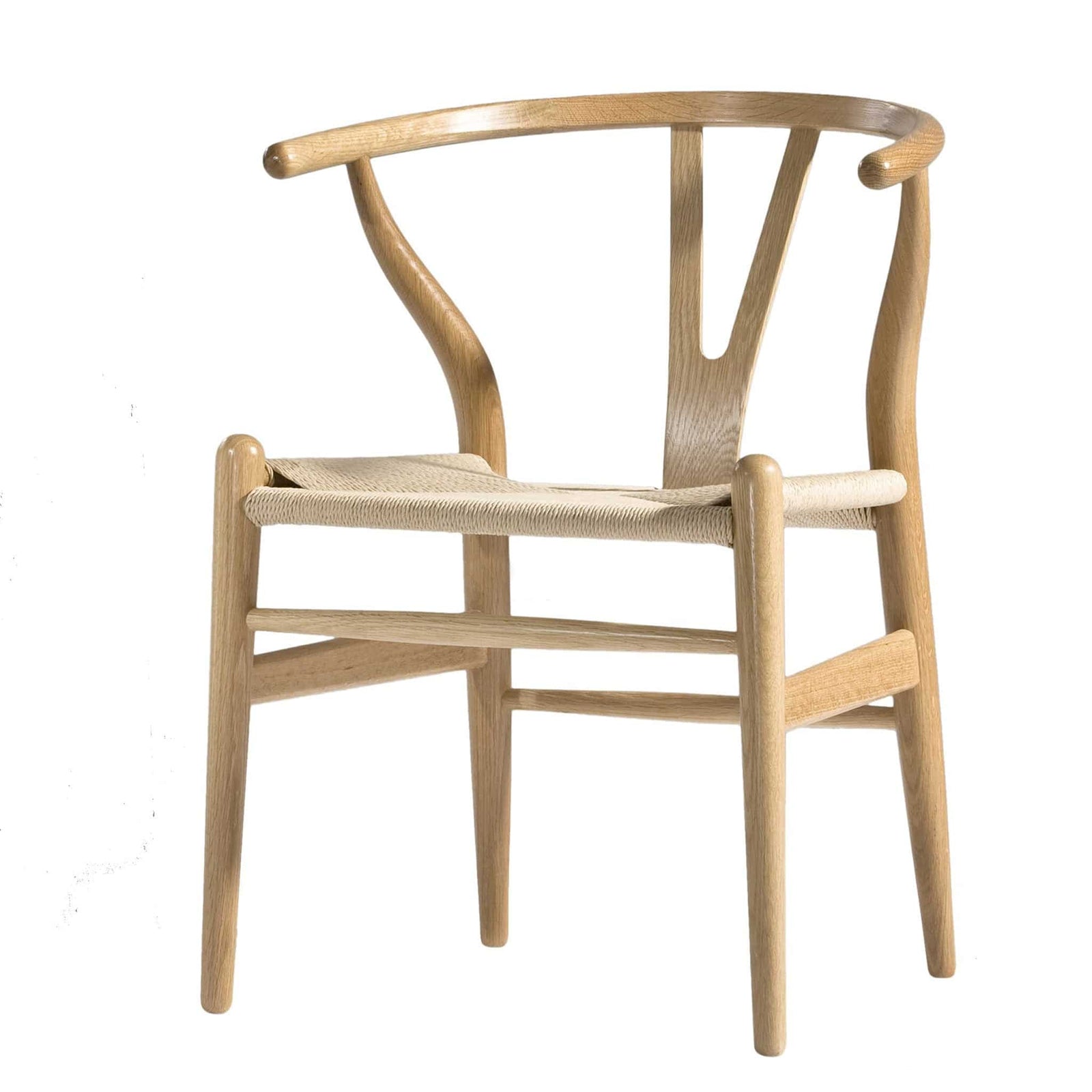 Solid Ash Wood And Natural Cord Seat Dining Chair Ws-001A-N -  Chairs - ebarza Furniture UAE | Shop Modern Furniture in Abu Dhabi & Dubai - مفروشات ايبازرا في الامارات | تسوق اثاث عصري وديكورات مميزة في دبي وابوظبي