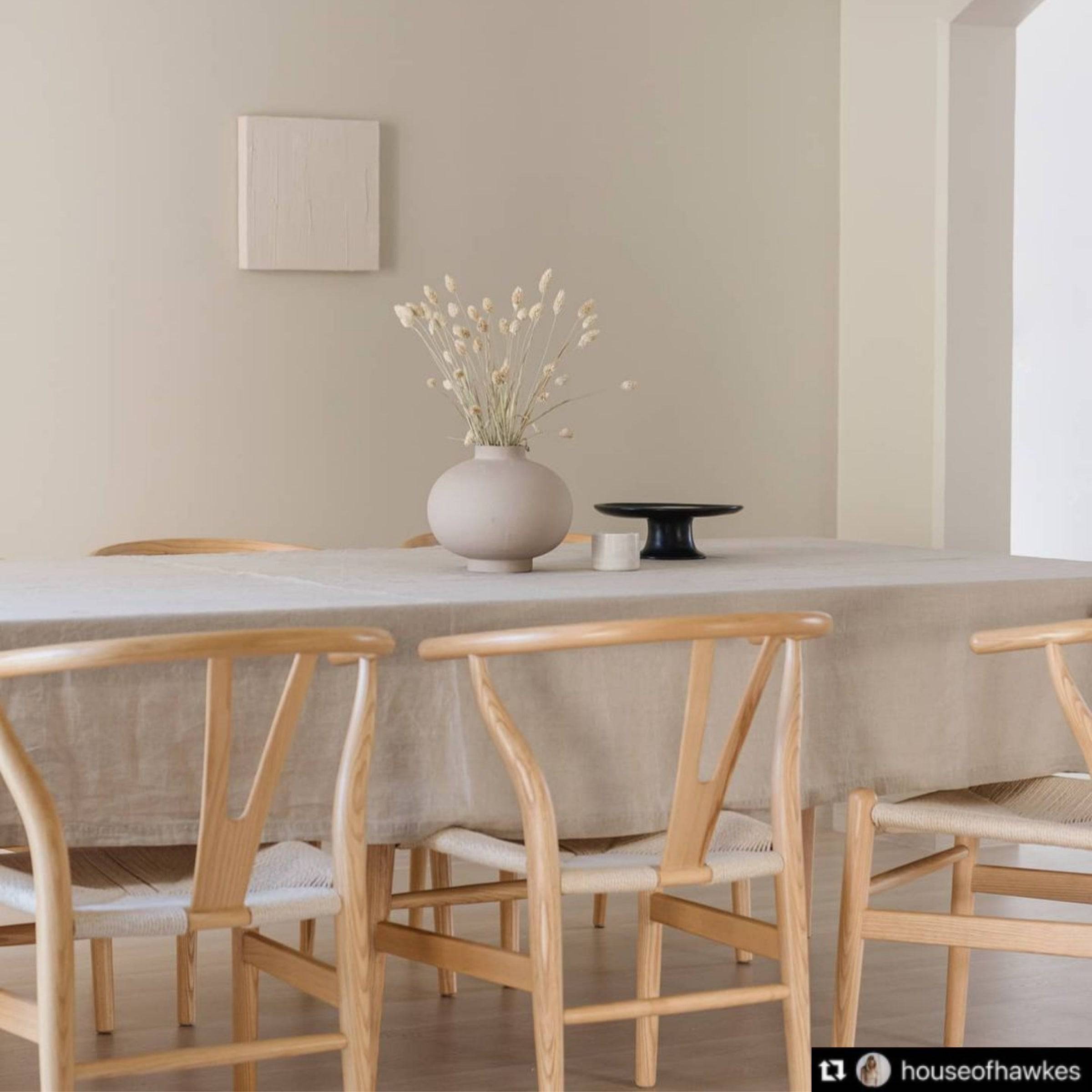 Solid Ash Wood And Natural Cord Seat Dining Chair Ws-001A-N -  Chairs - ebarza Furniture UAE | Shop Modern Furniture in Abu Dhabi & Dubai - مفروشات ايبازرا في الامارات | تسوق اثاث عصري وديكورات مميزة في دبي وابوظبي