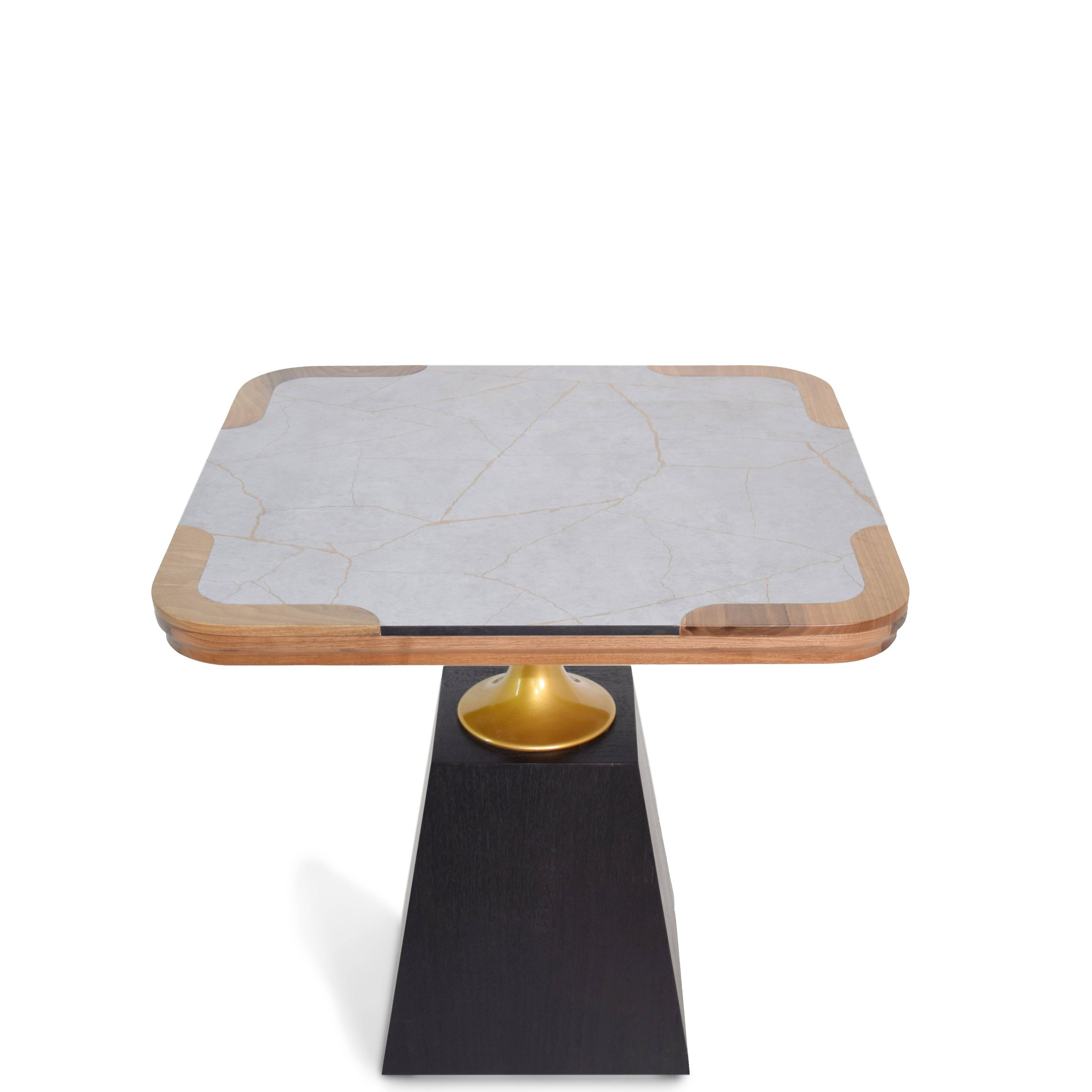 Solid Corner Dining Table Top 80X80 Sanc-035 -  Table Tops | زاوية صلبة سطح طاولة طعام 80*80 - ebarza Furniture UAE | Shop Modern Furniture in Abu Dhabi & Dubai - مفروشات ايبازرا في الامارات | تسوق اثاث عصري وديكورات مميزة في دبي وابوظبي