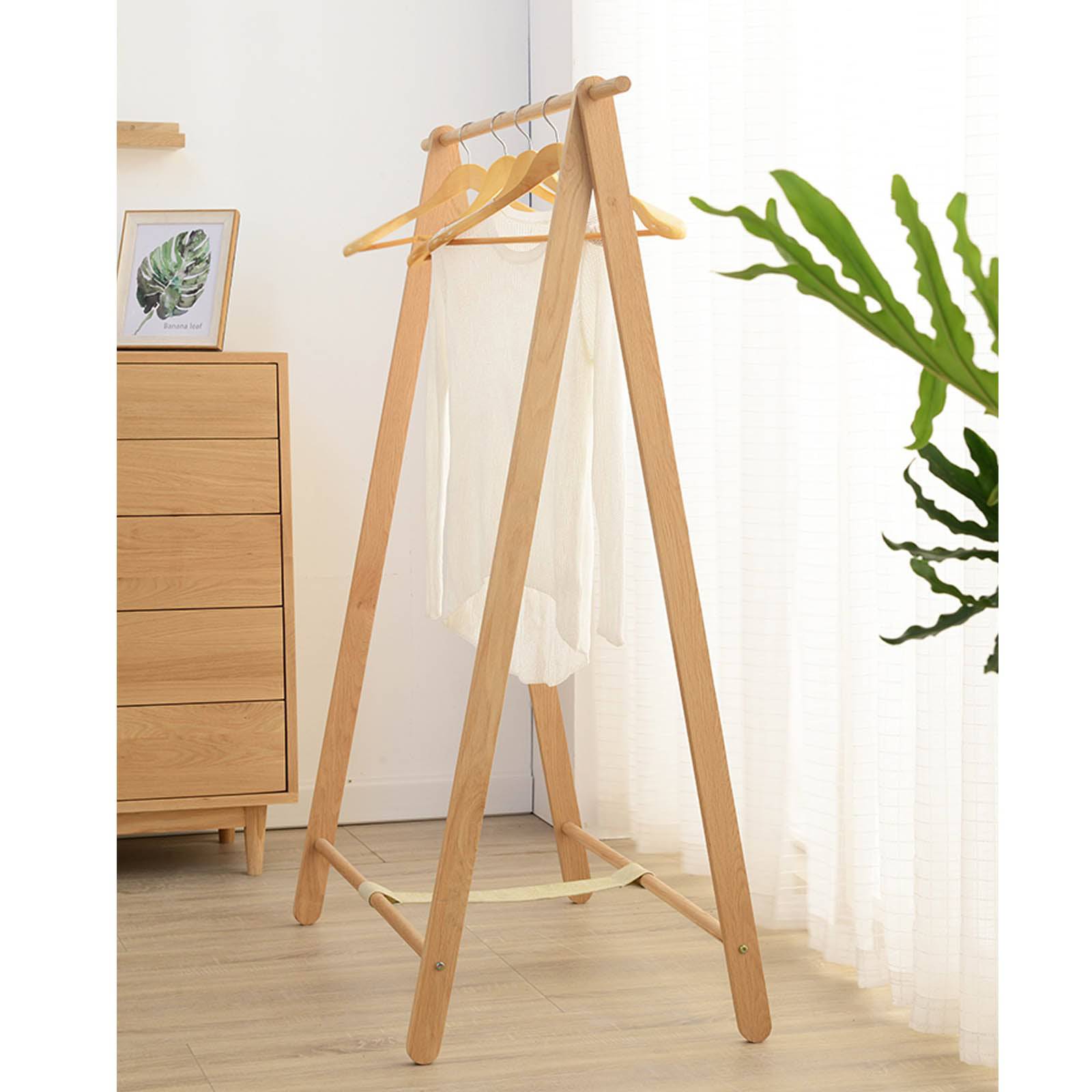 Solid Wood Hanger Ch-025-N -  Hangers | شماعات الخشب الصلب - ebarza Furniture UAE | Shop Modern Furniture in Abu Dhabi & Dubai - مفروشات ايبازرا في الامارات | تسوق اثاث عصري وديكورات مميزة في دبي وابوظبي