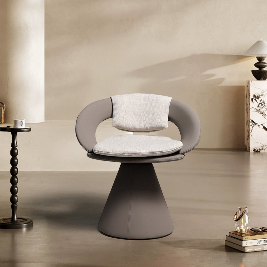 Pre-order 75 Days Delivery Soren Swivel Dining Chair PZ-101-D -  Chairs - ebarza Furniture UAE | Shop Modern Furniture in Abu Dhabi & Dubai - مفروشات ايبازرا في الامارات | تسوق اثاث عصري وديكورات مميزة في دبي وابوظبي