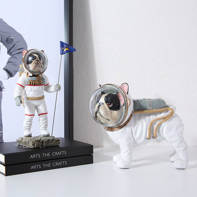 Space Dog -B Fa-Sz1807B -  Home Decor Figurines | كلب الفضاء - ب - ebarza Furniture UAE | Shop Modern Furniture in Abu Dhabi & Dubai - مفروشات ايبازرا في الامارات | تسوق اثاث عصري وديكورات مميزة في دبي وابوظبي