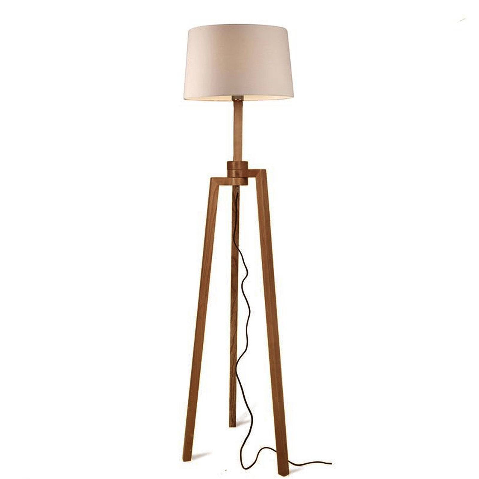 Spider Solid Wood Floor Lamp Bpmt16-W -  Floor Lamps - ebarza Furniture UAE | Shop Modern Furniture in Abu Dhabi & Dubai - مفروشات ايبازرا في الامارات | تسوق اثاث عصري وديكورات مميزة في دبي وابوظبي