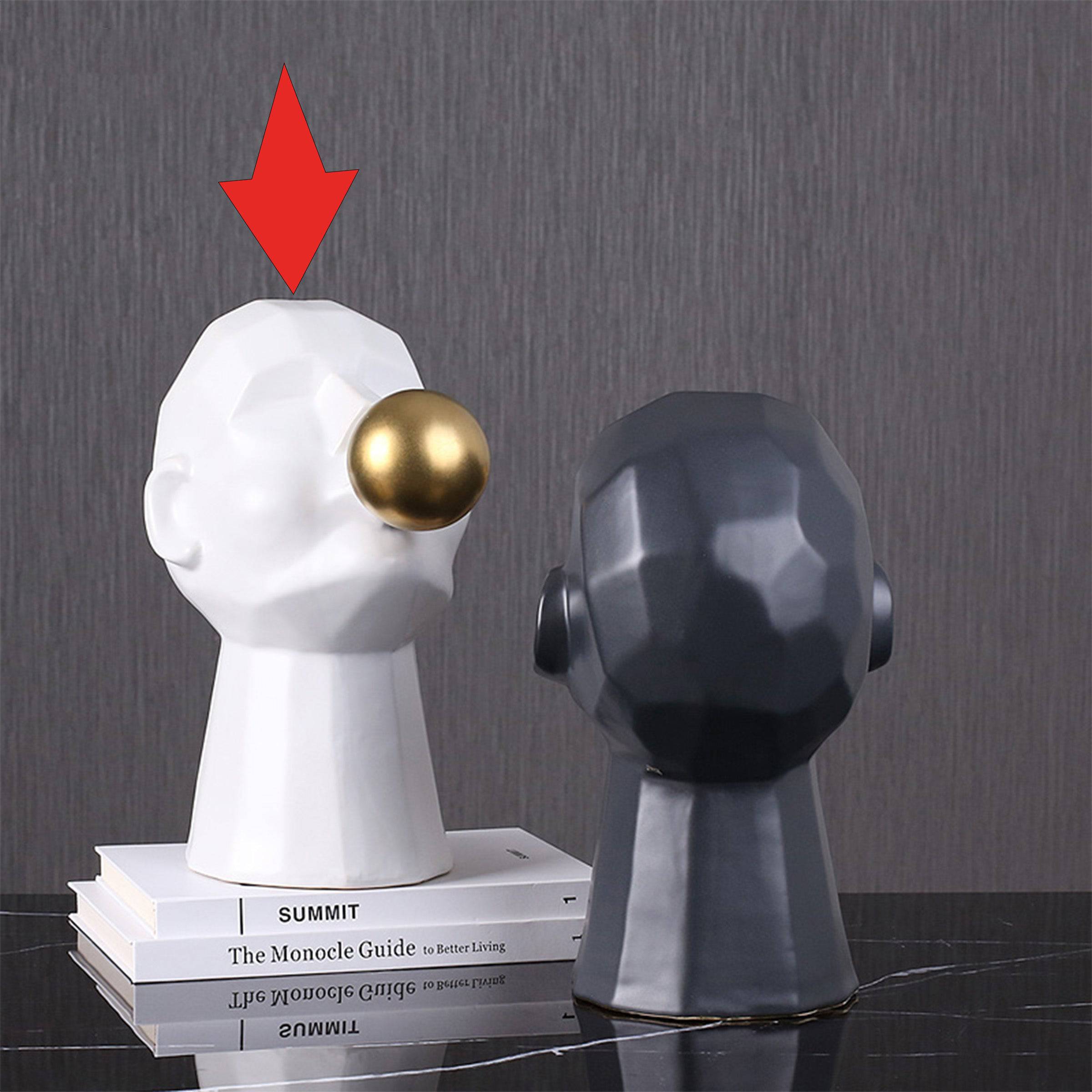 Spit Bubbles Decoration-White Fa-D2043A -  Home Decor Figurines - ebarza Furniture UAE | Shop Modern Furniture in Abu Dhabi & Dubai - مفروشات ايبازرا في الامارات | تسوق اثاث عصري وديكورات مميزة في دبي وابوظبي