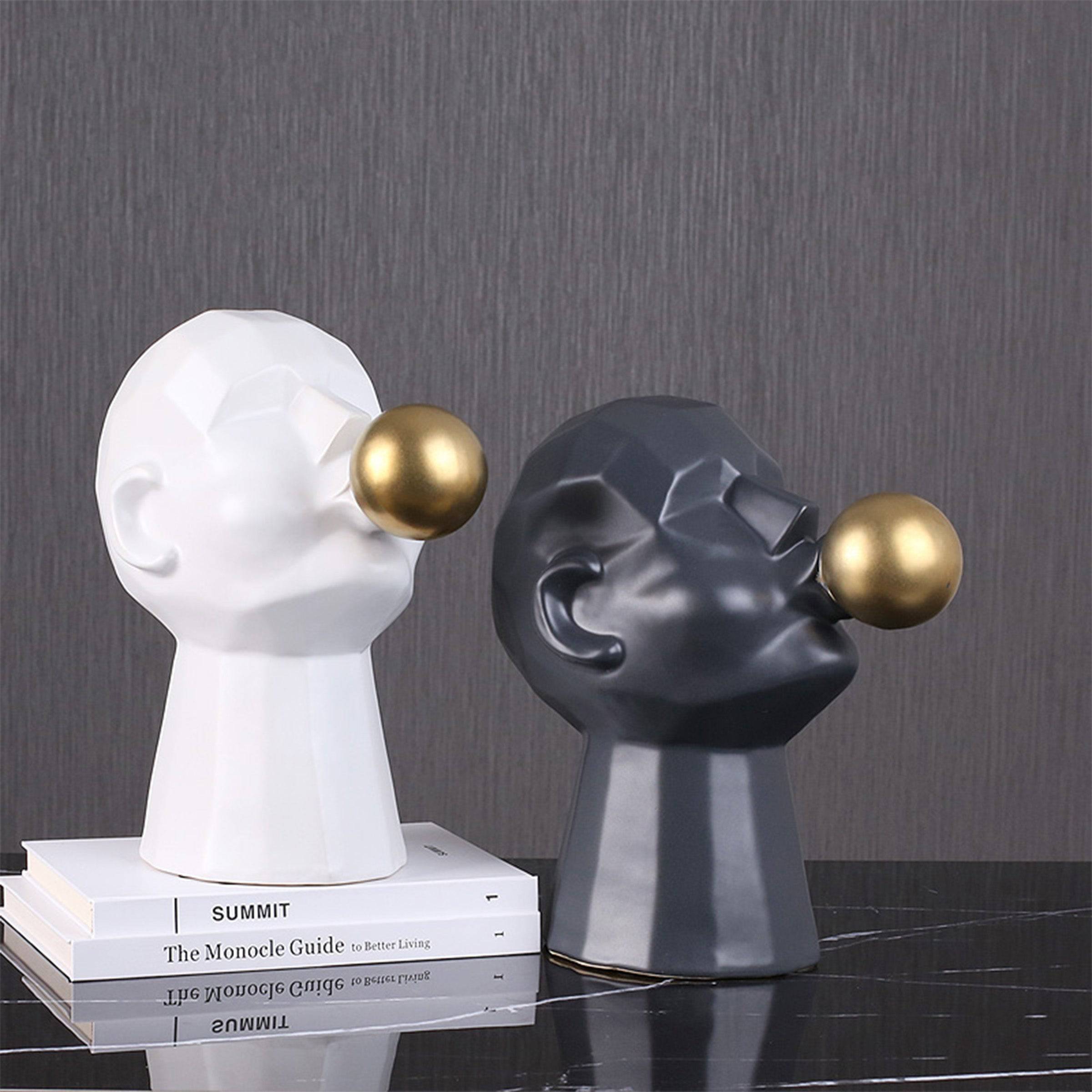 Spit Bubbles Decoration-White Fa-D2043A -  Home Decor Figurines - ebarza Furniture UAE | Shop Modern Furniture in Abu Dhabi & Dubai - مفروشات ايبازرا في الامارات | تسوق اثاث عصري وديكورات مميزة في دبي وابوظبي