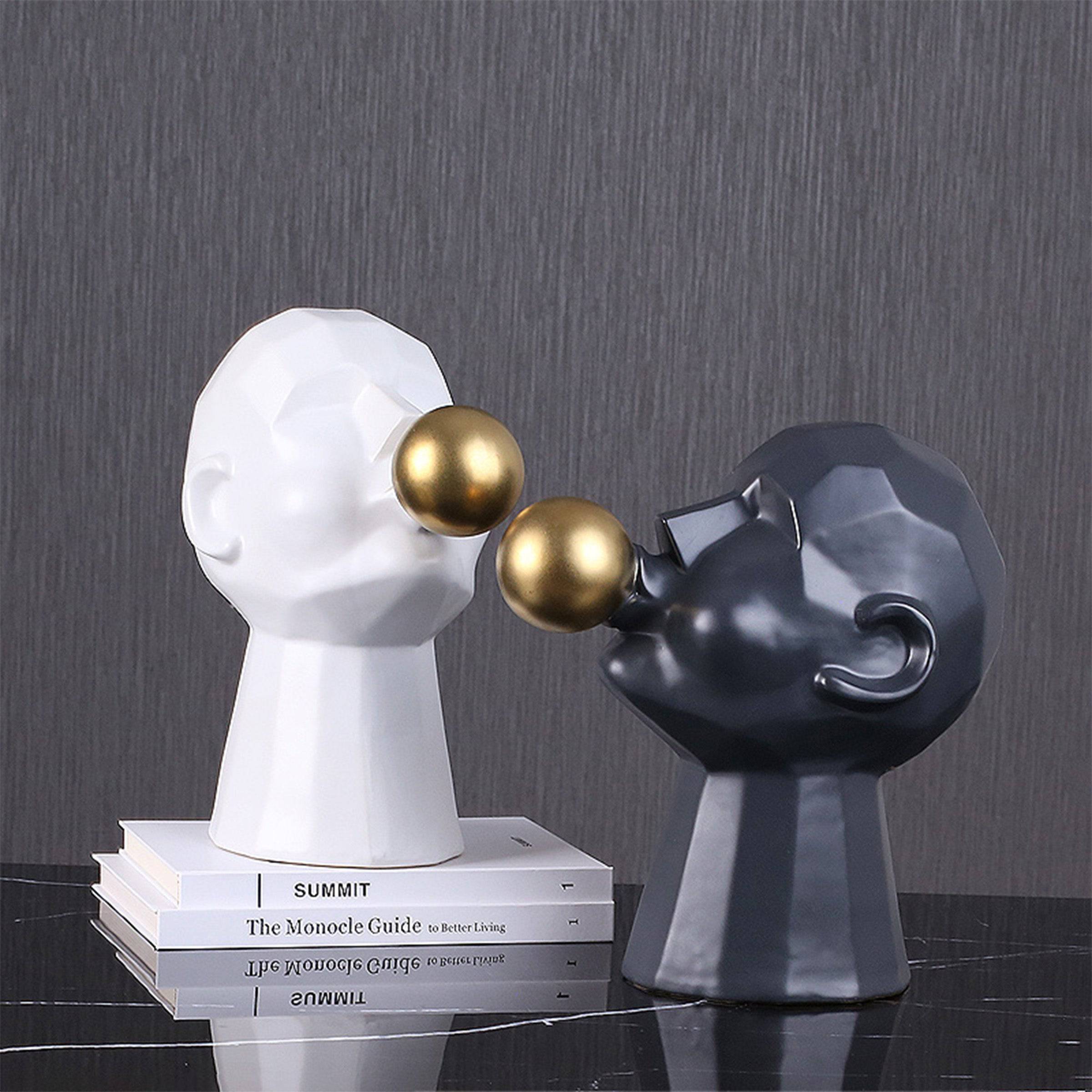 Spit Bubbles Decoration-White Fa-D2043A -  Home Decor Figurines - ebarza Furniture UAE | Shop Modern Furniture in Abu Dhabi & Dubai - مفروشات ايبازرا في الامارات | تسوق اثاث عصري وديكورات مميزة في دبي وابوظبي