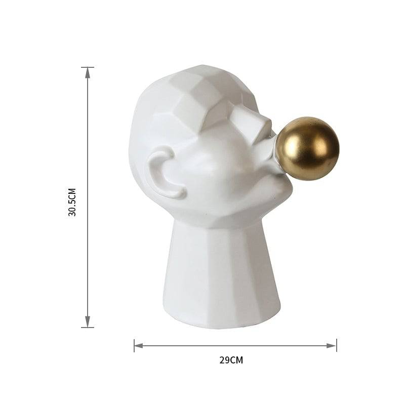 Spit Bubbles Decoration-White Fa-D2043A -  Home Decor Figurines - ebarza Furniture UAE | Shop Modern Furniture in Abu Dhabi & Dubai - مفروشات ايبازرا في الامارات | تسوق اثاث عصري وديكورات مميزة في دبي وابوظبي