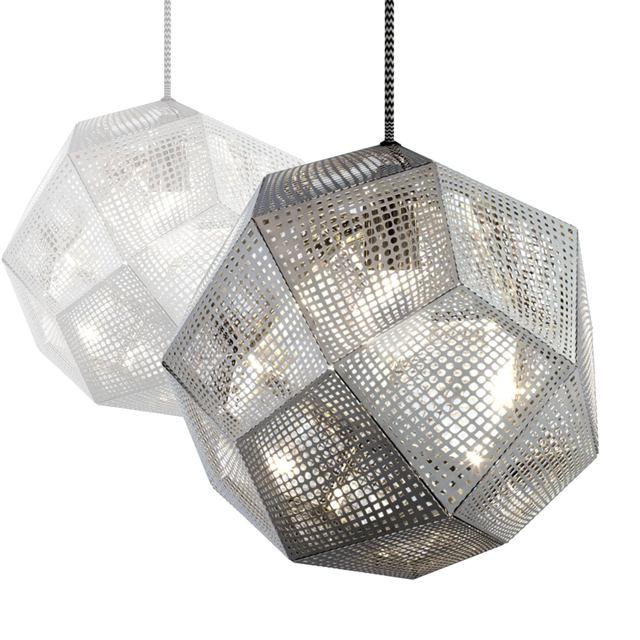 Stainless Steel Pendant Lamp Cy-Dd-New-038-48-Chrome -  Pendant Lamps | مصباح معلق الفولاذ المقاوم للصدأ - ebarza Furniture UAE | Shop Modern Furniture in Abu Dhabi & Dubai - مفروشات ايبازرا في الامارات | تسوق اثاث عصري وديكورات مميزة في دبي وابوظبي