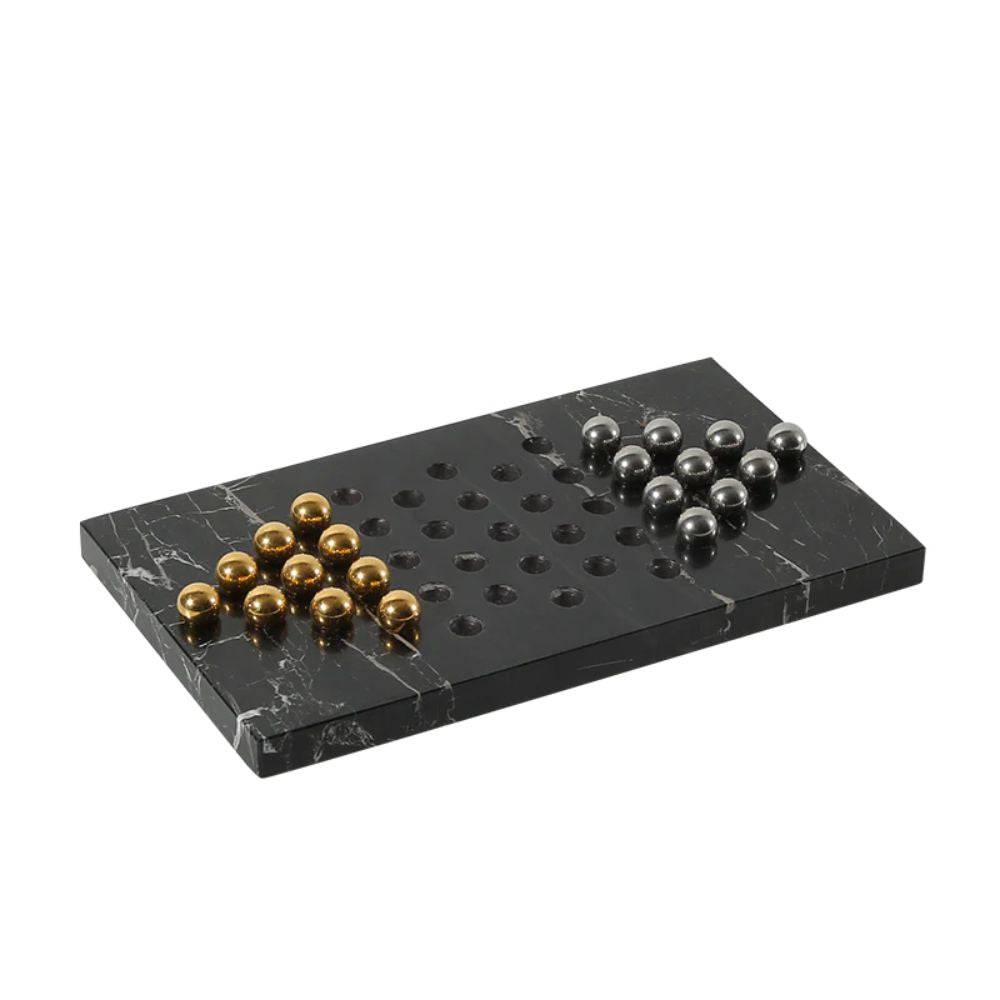 Steel Ball Chess - Black Fb-T2207B -  Home Decor Figurines | شطرنج الكرة الفولاذية - أسود - ebarza Furniture UAE | Shop Modern Furniture in Abu Dhabi & Dubai - مفروشات ايبازرا في الامارات | تسوق اثاث عصري وديكورات مميزة في دبي وابوظبي