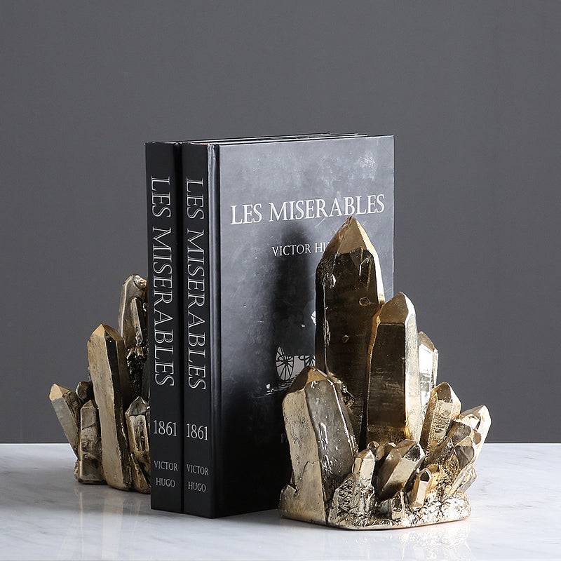 Stone Bookend Resin Fa-Sz2001 -  Bookends - ebarza Furniture UAE | Shop Modern Furniture in Abu Dhabi & Dubai - مفروشات ايبازرا في الامارات | تسوق اثاث عصري وديكورات مميزة في دبي وابوظبي