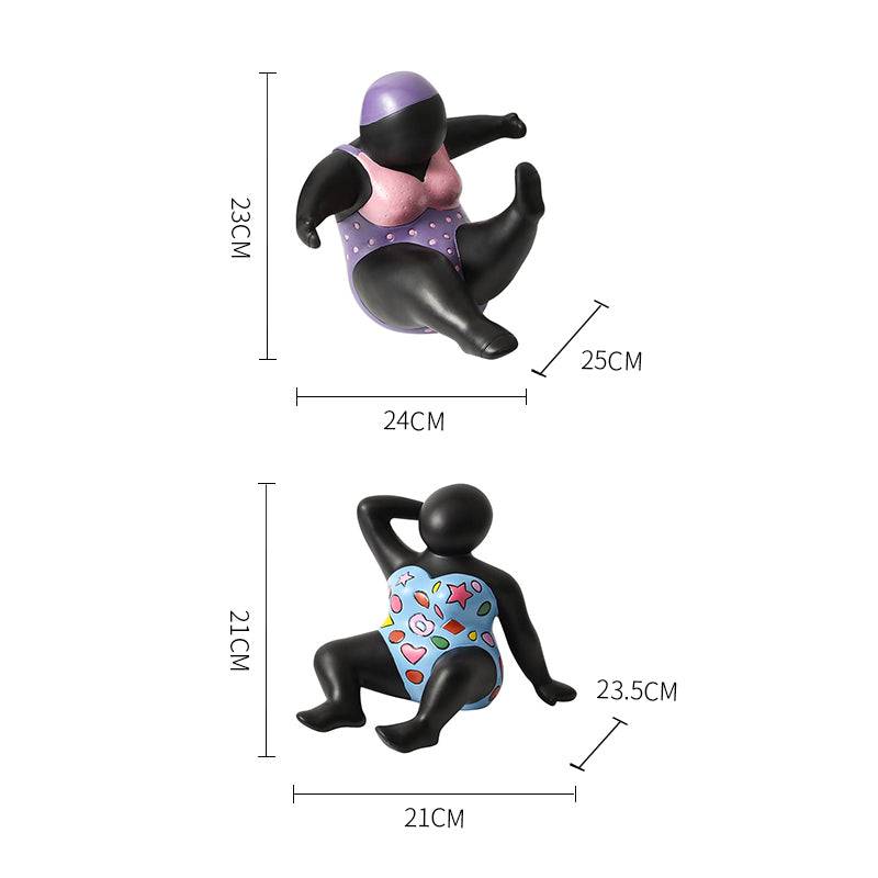 Swimsuit Character A Fc-Sz2152A -  Home Decor Figurines | ديكور شخصية ملابس السباحة - ebarza Furniture UAE | Shop Modern Furniture in Abu Dhabi & Dubai - مفروشات ايبازرا في الامارات | تسوق اثاث عصري وديكورات مميزة في دبي وابوظبي