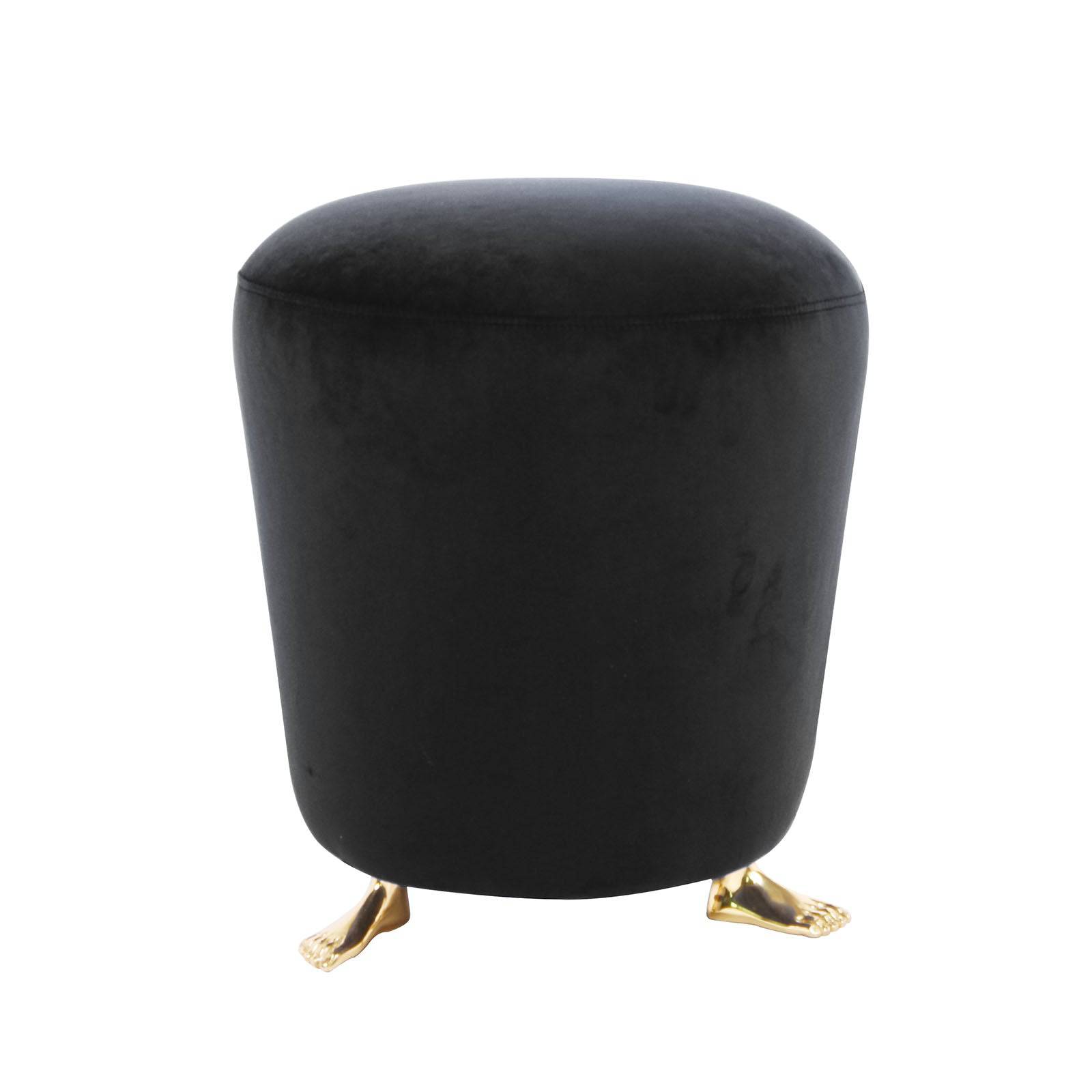 Terni Copper Stool Tg-413-B -  Poufs - ebarza Furniture UAE | Shop Modern Furniture in Abu Dhabi & Dubai - مفروشات ايبازرا في الامارات | تسوق اثاث عصري وديكورات مميزة في دبي وابوظبي