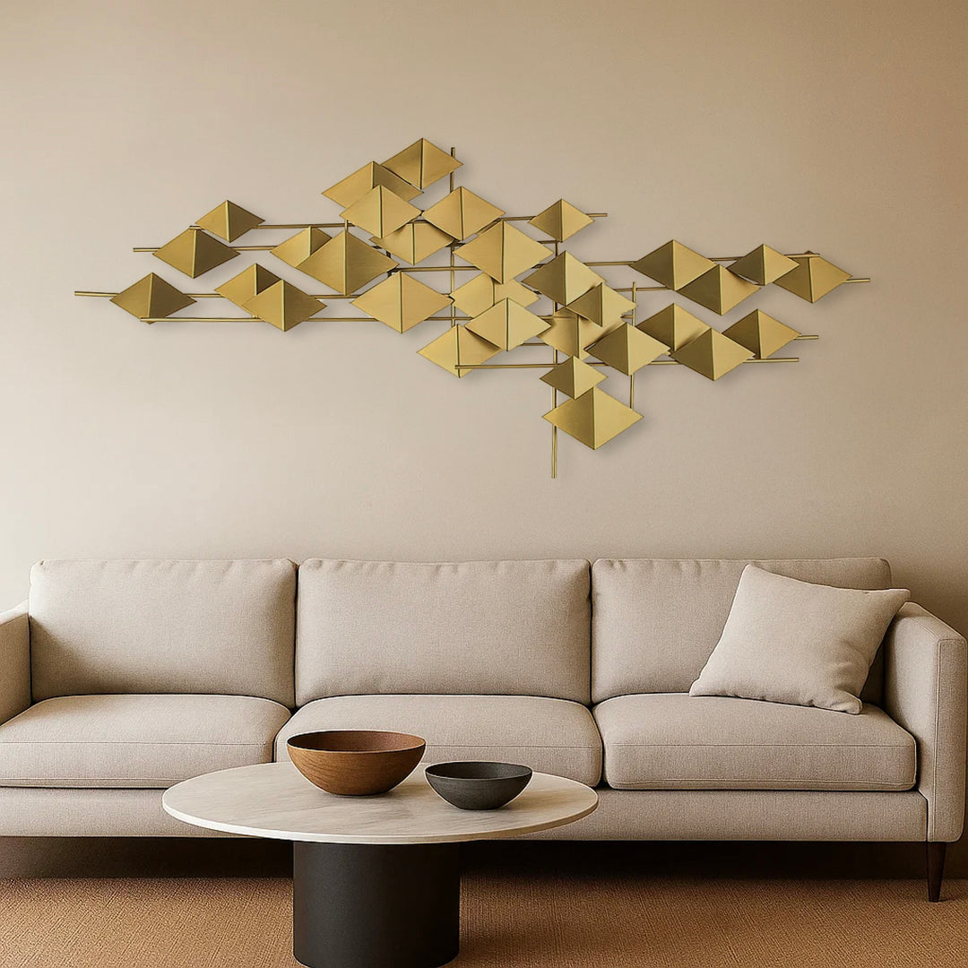 The Flock Handcrafted Stainless Steel Artwork Z08023-G -  Artwork - ebarza Furniture UAE | Shop Modern Furniture in Abu Dhabi & Dubai - مفروشات ايبازرا في الامارات | تسوق اثاث عصري وديكورات مميزة في دبي وابوظبي