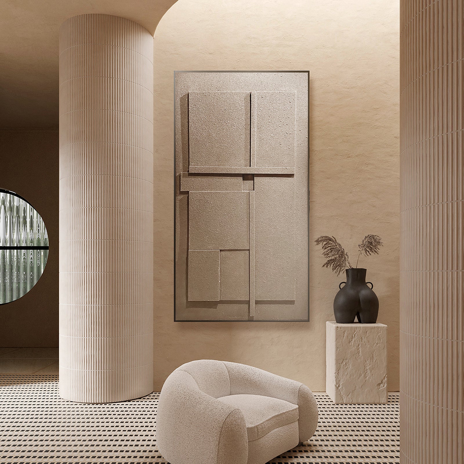 Timeless Icons Wood carving Painting SOASAMPLE003-A-80x160 -  Paintings - ebarza Furniture UAE | Shop Modern Furniture in Abu Dhabi & Dubai - مفروشات ايبازرا في الامارات | تسوق اثاث عصري وديكورات مميزة في دبي وابوظبي