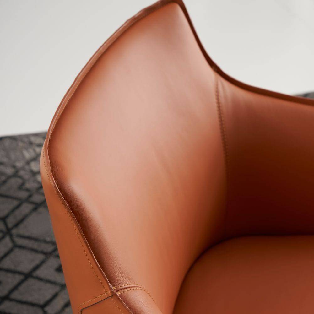 Titian Modern Lounge Chair LC064-C -  Lounge Chairs | كرسي صالة تيتيان مودرن - ebarza Furniture UAE | Shop Modern Furniture in Abu Dhabi & Dubai - مفروشات ايبازرا في الامارات | تسوق اثاث عصري وديكورات مميزة في دبي وابوظبي