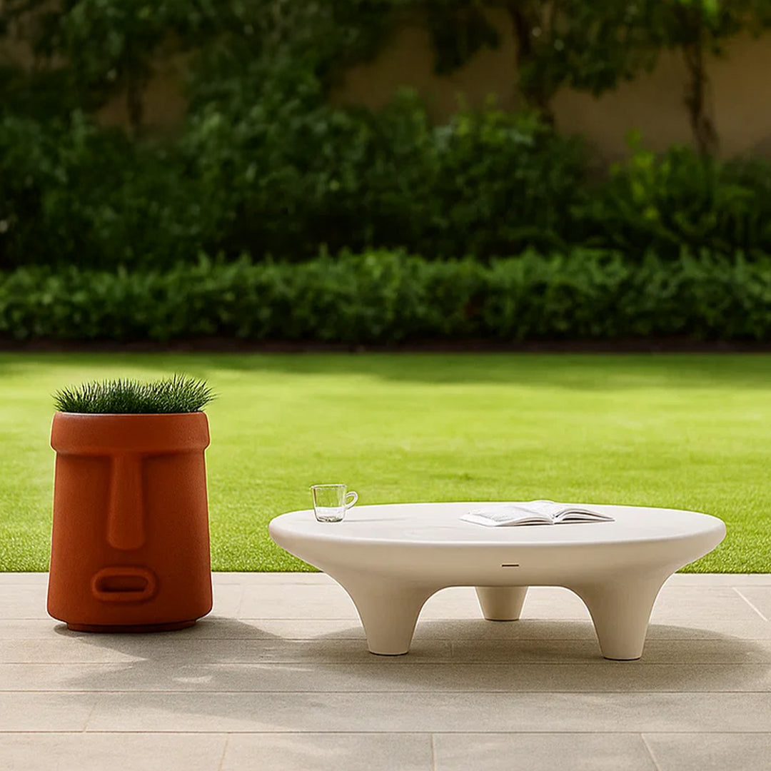 Display Item - Indoor/Outdoor Clay Planter Box XK-6048C-Clay Nakheel -  DISPLAY ITEM - ebarza Furniture UAE | Shop Modern Furniture in Abu Dhabi & Dubai - مفروشات ايبازرا في الامارات | تسوق اثاث عصري وديكورات مميزة في دبي وابوظبي
