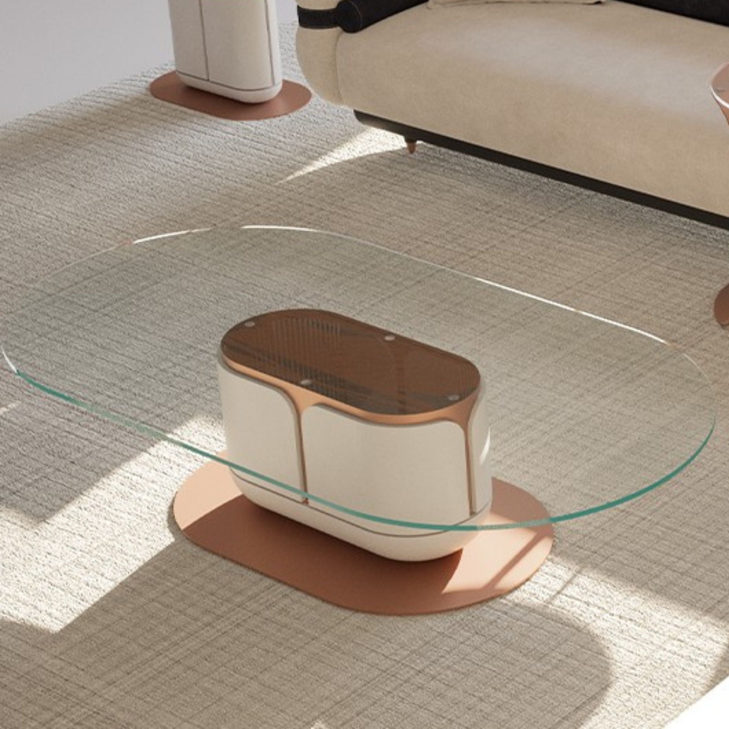 Display Item - TULIP COFFEE TABLE SHOTLP001-YAS -  DISPLAY ITEM - ebarza Furniture UAE | Shop Modern Furniture in Abu Dhabi & Dubai - مفروشات ايبازرا في الامارات | تسوق اثاث عصري وديكورات مميزة في دبي وابوظبي