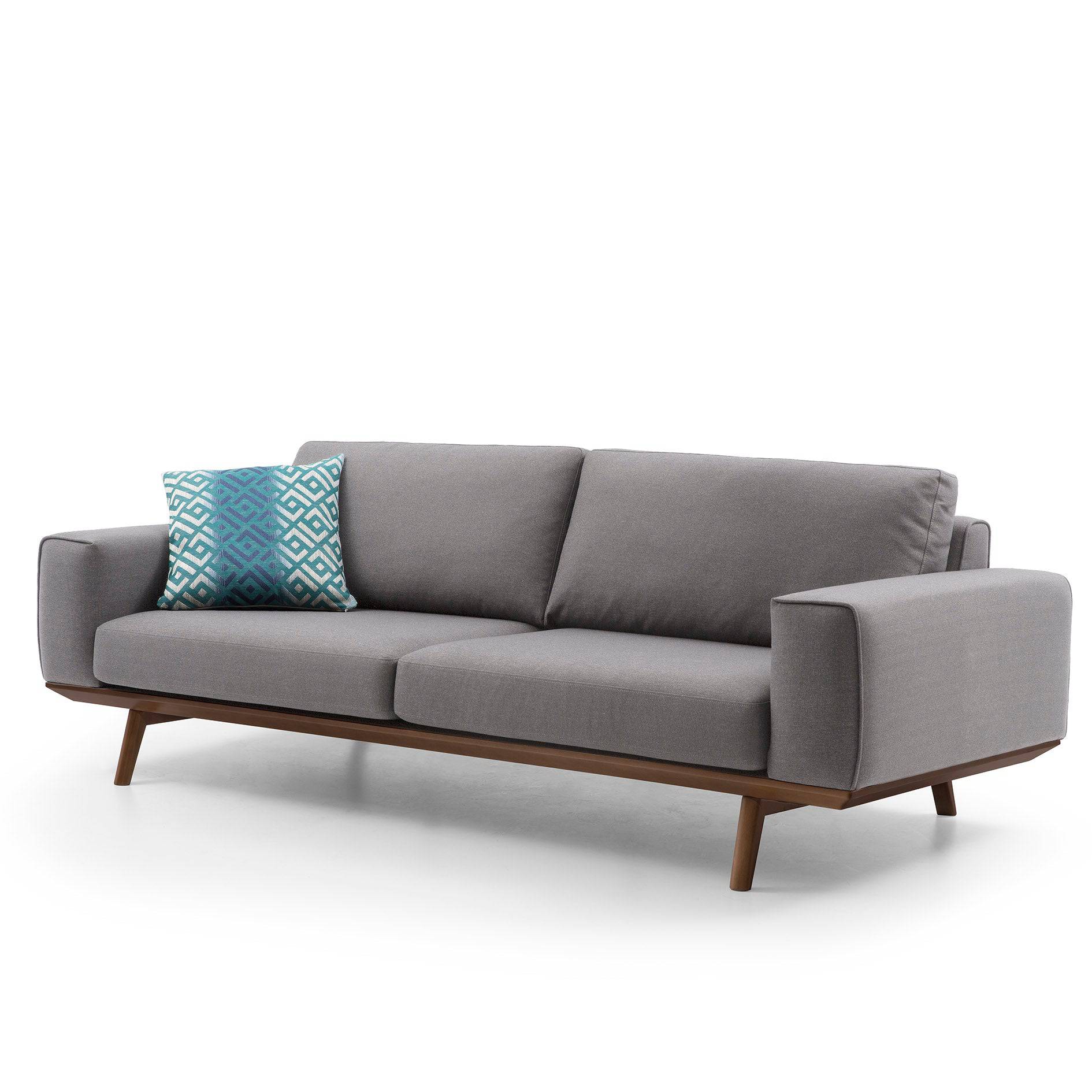 Turin 3 Seater Sofa Istanb001S -  Sofas - ebarza Furniture UAE | Shop Modern Furniture in Abu Dhabi & Dubai - مفروشات ايبازرا في الامارات | تسوق اثاث عصري وديكورات مميزة في دبي وابوظبي