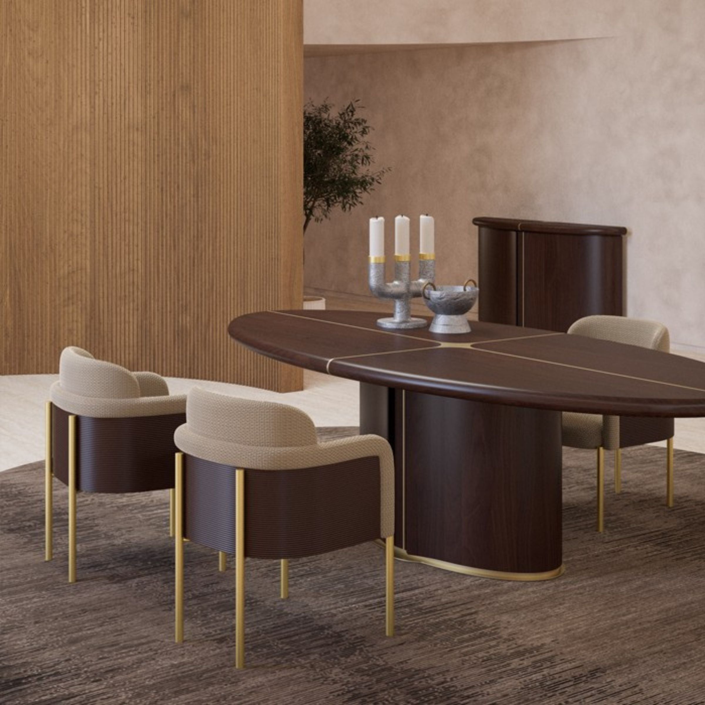 Vega Dining Chair SANVEG001 -  Chairs - ebarza Furniture UAE | Shop Modern Furniture in Abu Dhabi & Dubai - مفروشات ايبازرا في الامارات | تسوق اثاث عصري وديكورات مميزة في دبي وابوظبي