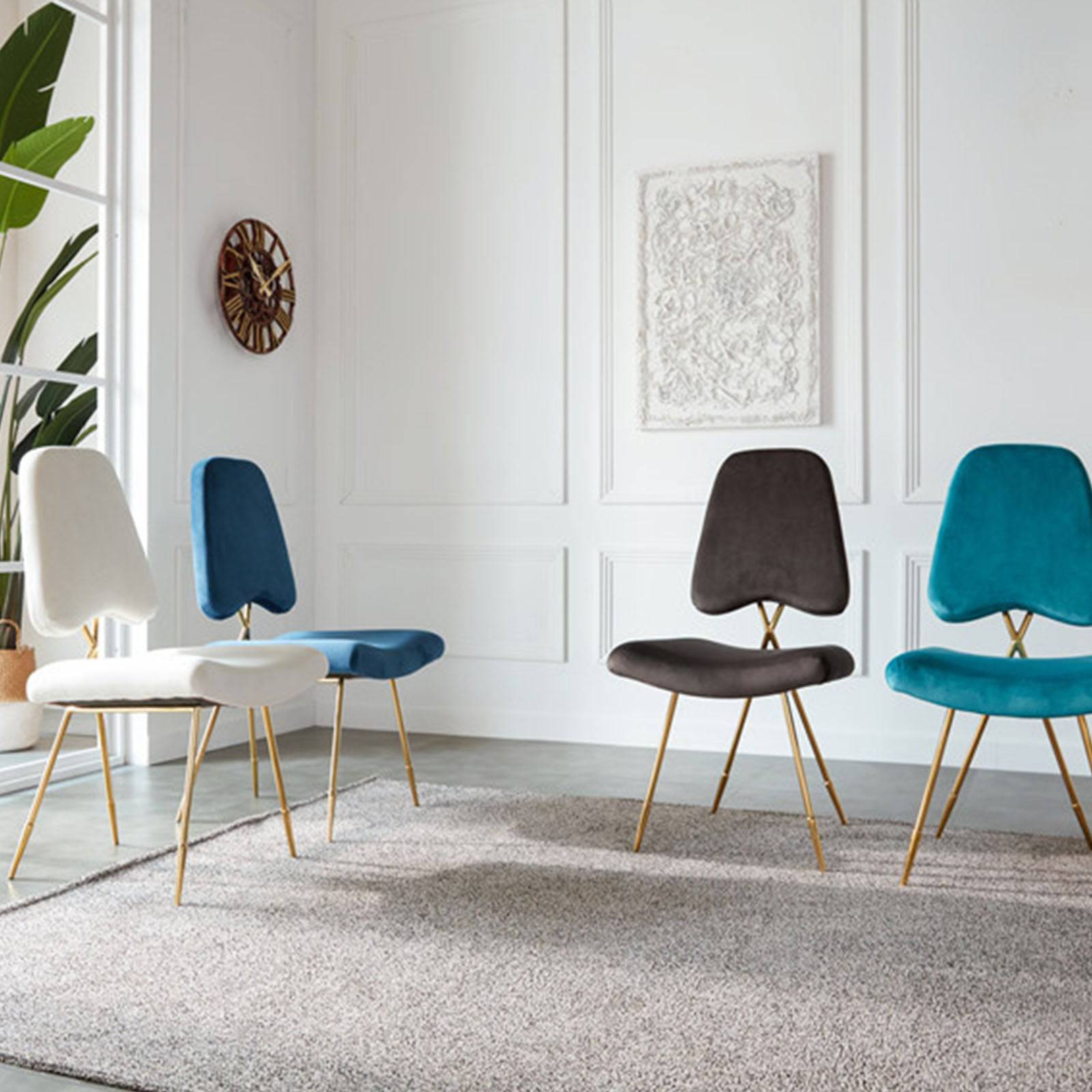 Velletri Cross  Dinning Chair Tg-185 -  Chairs - ebarza Furniture UAE | Shop Modern Furniture in Abu Dhabi & Dubai - مفروشات ايبازرا في الامارات | تسوق اثاث عصري وديكورات مميزة في دبي وابوظبي