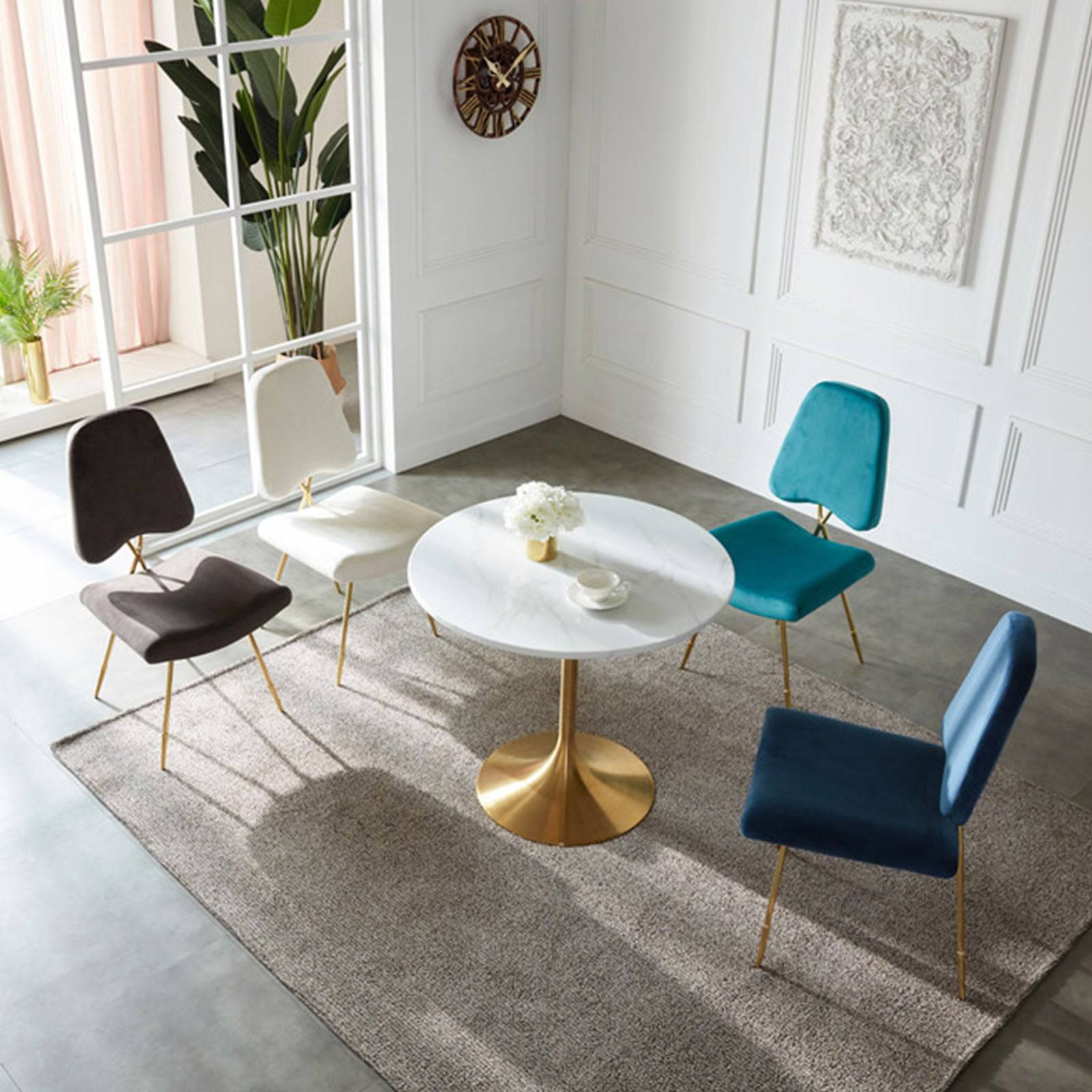 Velletri Cross  Dinning Chair Tg-185 -  Chairs - ebarza Furniture UAE | Shop Modern Furniture in Abu Dhabi & Dubai - مفروشات ايبازرا في الامارات | تسوق اثاث عصري وديكورات مميزة في دبي وابوظبي