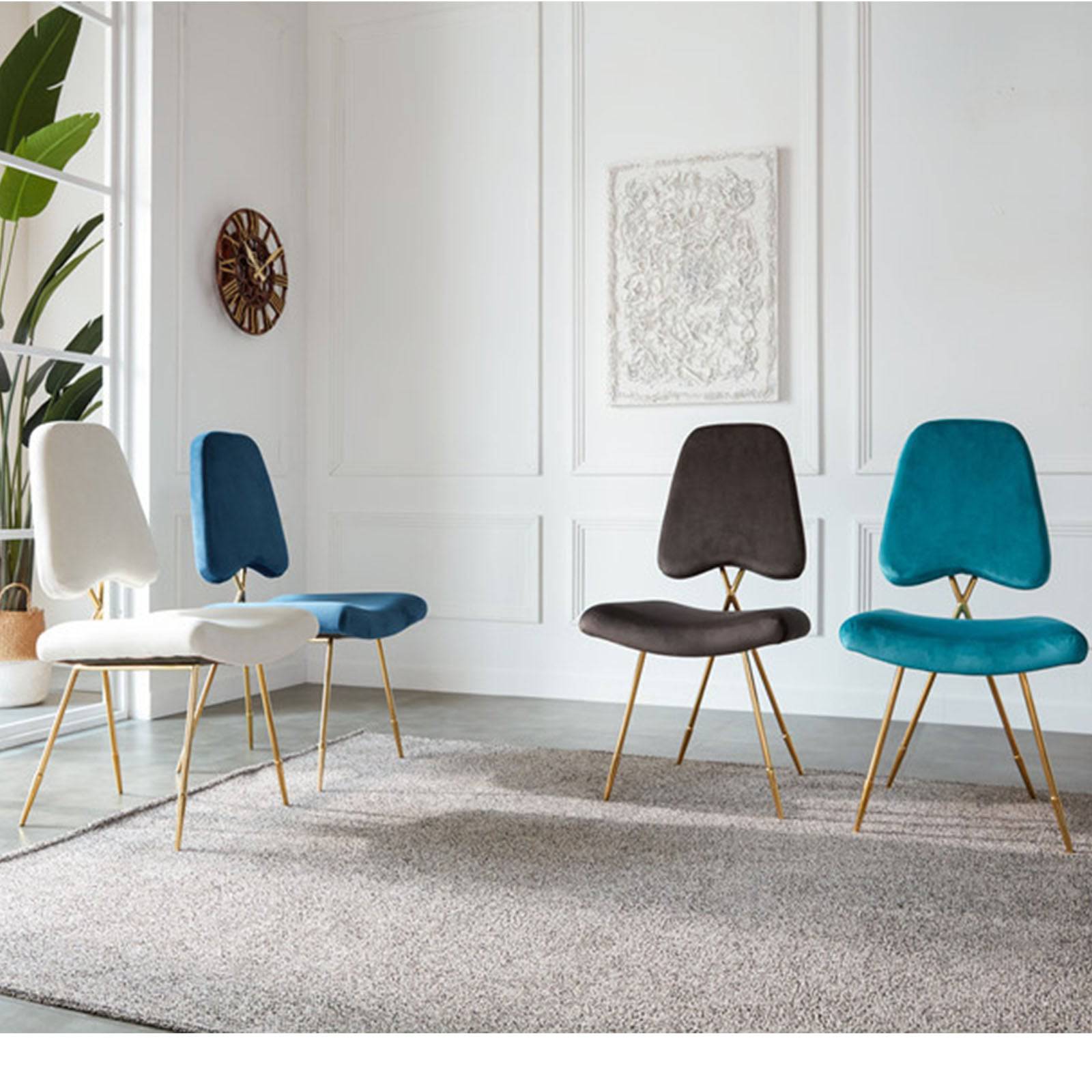 Velletri Cross  Dinning Chair Tg-185 -  Chairs - ebarza Furniture UAE | Shop Modern Furniture in Abu Dhabi & Dubai - مفروشات ايبازرا في الامارات | تسوق اثاث عصري وديكورات مميزة في دبي وابوظبي