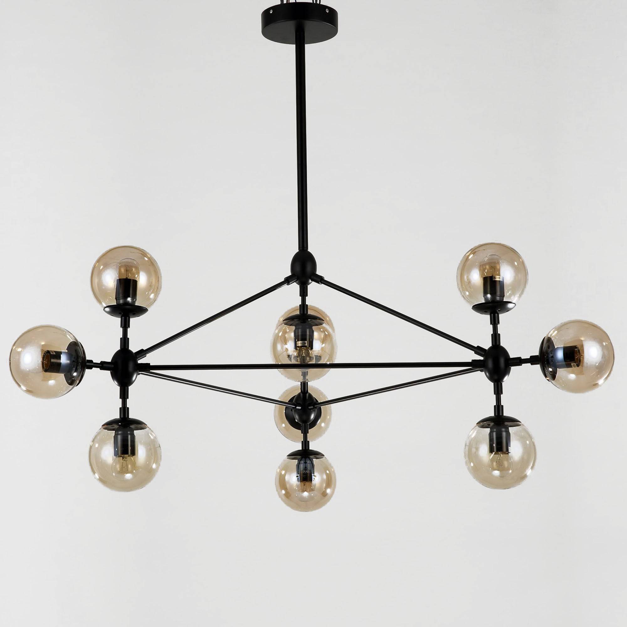 Vintage 10 Heads  Bubble  Chandelier  Cy-Dd-309-10-B -  Pendant Lamps - ebarza Furniture UAE | Shop Modern Furniture in Abu Dhabi & Dubai - مفروشات ايبازرا في الامارات | تسوق اثاث عصري وديكورات مميزة في دبي وابوظبي