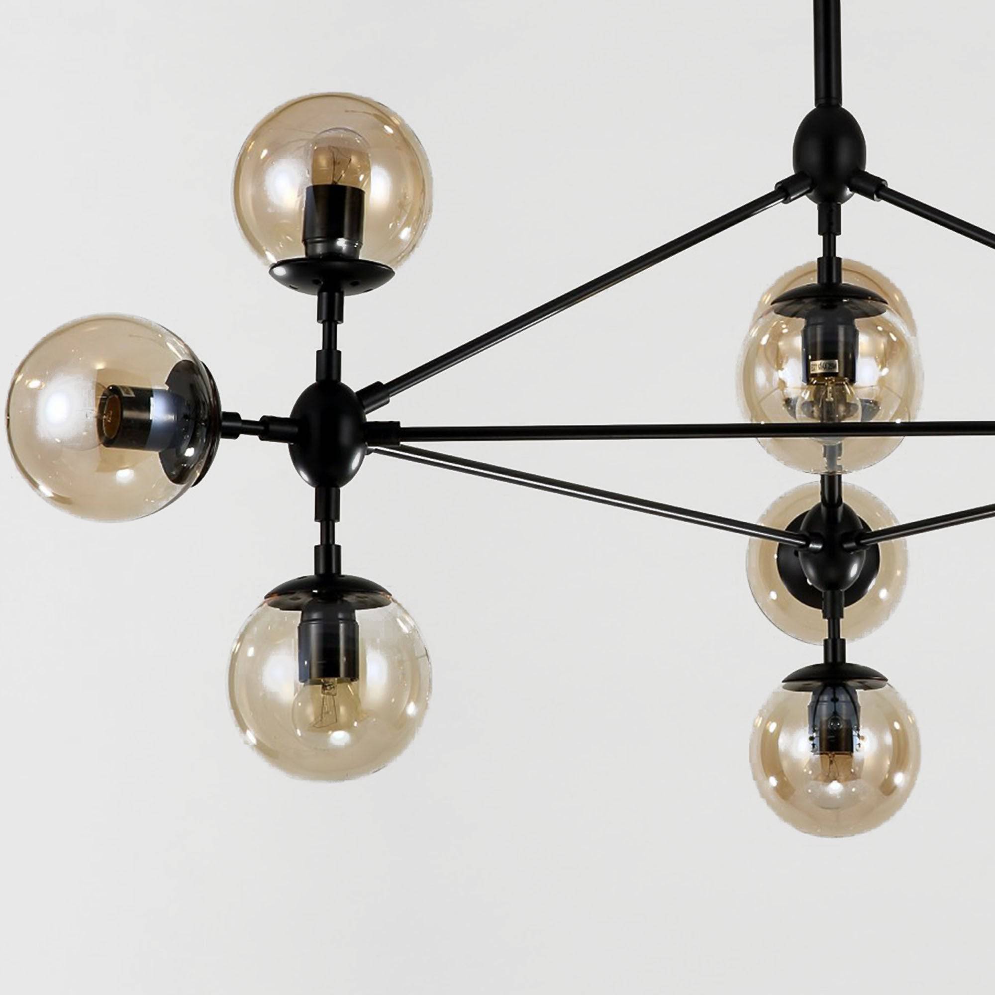 Vintage 10 Heads  Bubble  Chandelier  Cy-Dd-309-10-B -  Pendant Lamps - ebarza Furniture UAE | Shop Modern Furniture in Abu Dhabi & Dubai - مفروشات ايبازرا في الامارات | تسوق اثاث عصري وديكورات مميزة في دبي وابوظبي