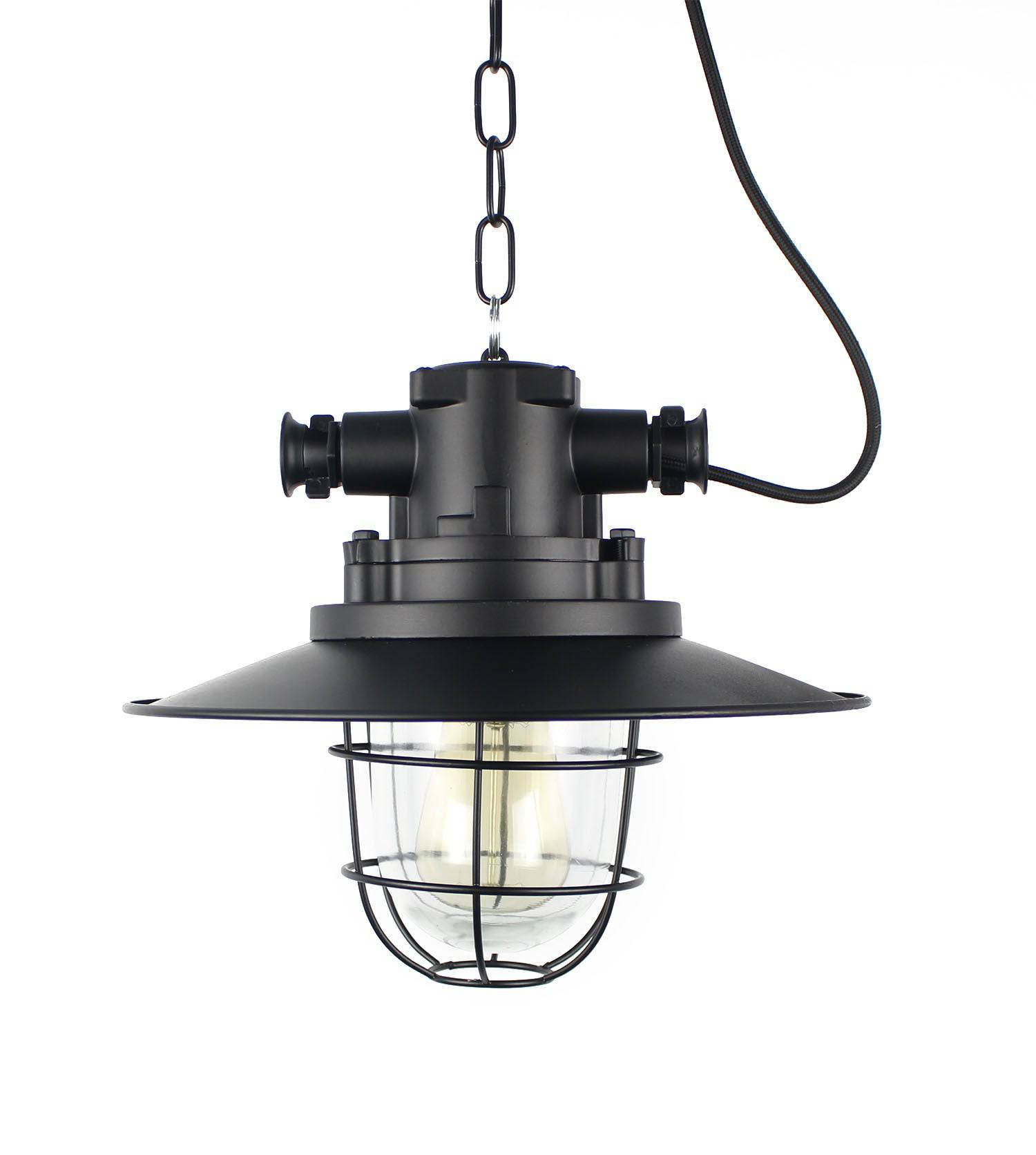 Vintage Industrial  Pendant Lamp Bp0901-Bl Cy-Dd-272 -  Pendant Lamps - ebarza Furniture UAE | Shop Modern Furniture in Abu Dhabi & Dubai - مفروشات ايبازرا في الامارات | تسوق اثاث عصري وديكورات مميزة في دبي وابوظبي