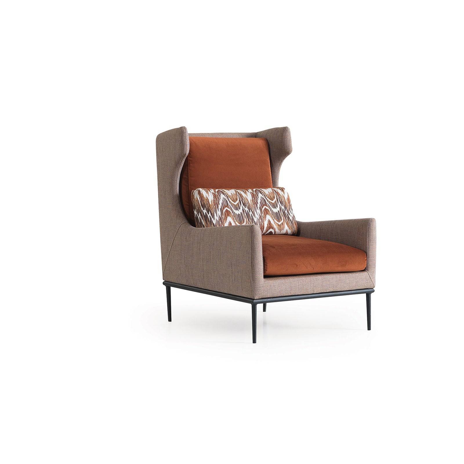 Vittoria Lounge Chair Vittoria001 /Valeria armchair -  Lounge Chairs - ebarza Furniture UAE | Shop Modern Furniture in Abu Dhabi & Dubai - مفروشات ايبازرا في الامارات | تسوق اثاث عصري وديكورات مميزة في دبي وابوظبي