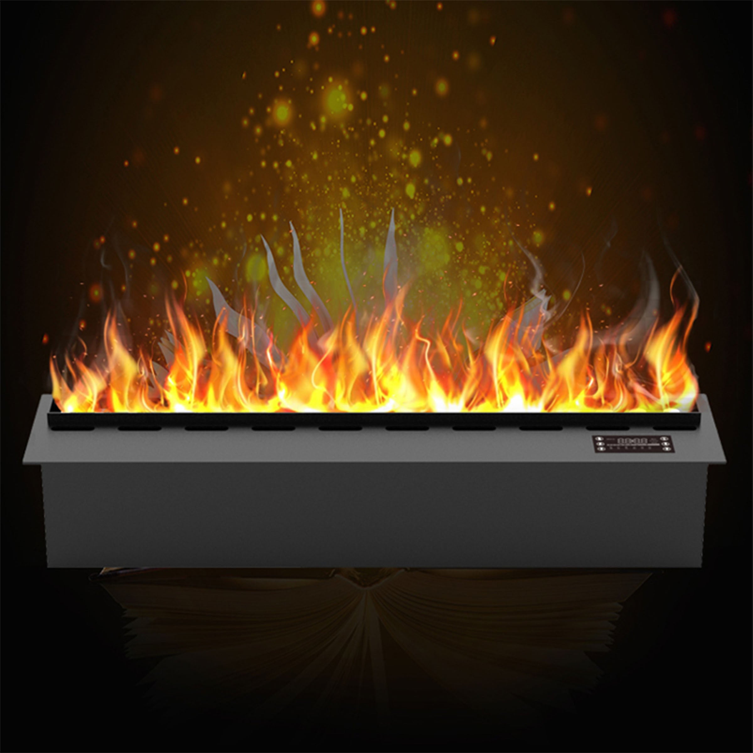 Water Vapour  Electric Fireplace 3D1200 -  Electric Fireplace - ebarza Furniture UAE | Shop Modern Furniture in Abu Dhabi & Dubai - مفروشات ايبازرا في الامارات | تسوق اثاث عصري وديكورات مميزة في دبي وابوظبي