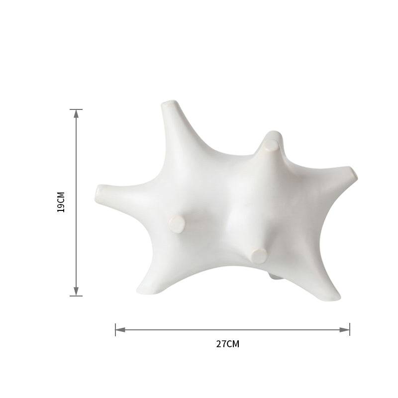 White Corner Abstract Decoration Fa-D2033B -  Home Decor Figurines - ebarza Furniture UAE | Shop Modern Furniture in Abu Dhabi & Dubai - مفروشات ايبازرا في الامارات | تسوق اثاث عصري وديكورات مميزة في دبي وابوظبي