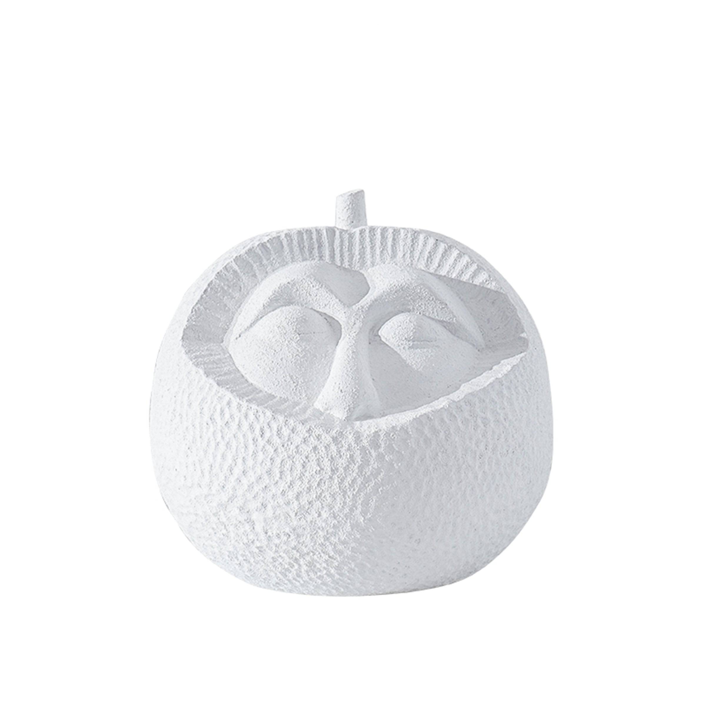 White Head Ornament-A Fa-D21086A -  Home Decor Figurines | ديكور الرأس باللون الابيض - ebarza Furniture UAE | Shop Modern Furniture in Abu Dhabi & Dubai - مفروشات ايبازرا في الامارات | تسوق اثاث عصري وديكورات مميزة في دبي وابوظبي