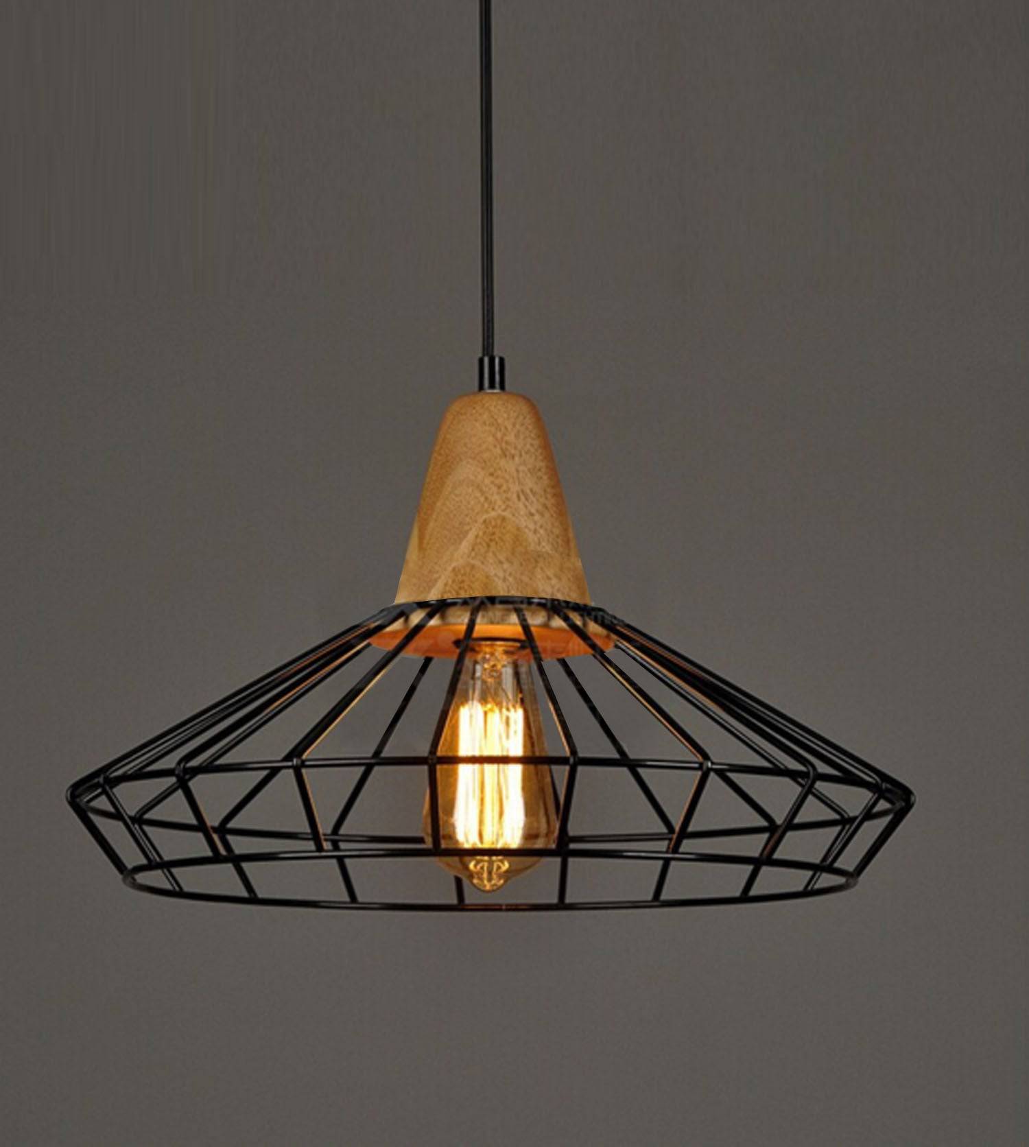 Wires Wrought Iron Pendant Bpsy05 Cy-Dd-271 -  Pendant Lamps - ebarza Furniture UAE | Shop Modern Furniture in Abu Dhabi & Dubai - مفروشات ايبازرا في الامارات | تسوق اثاث عصري وديكورات مميزة في دبي وابوظبي