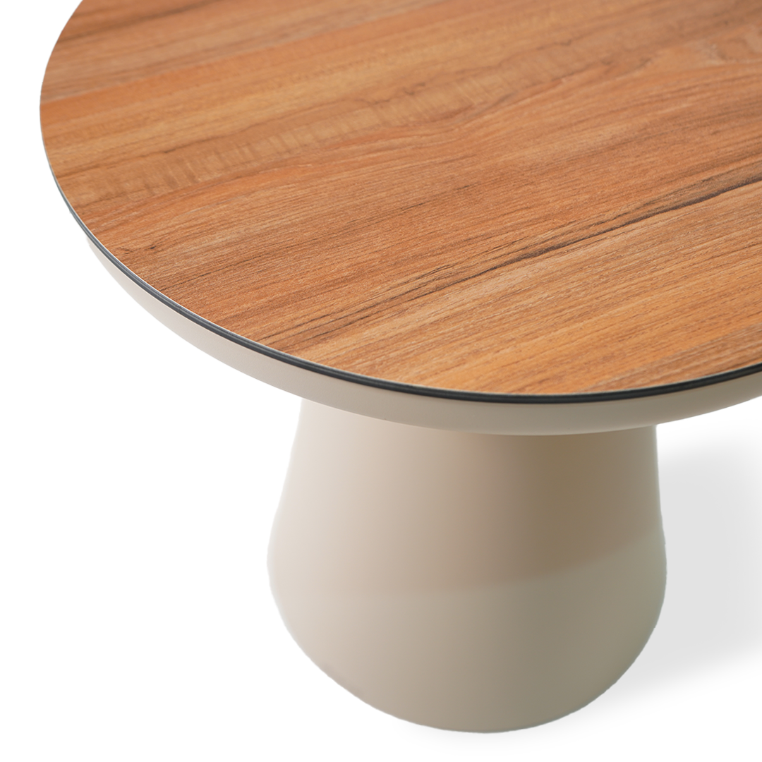 End Outdoor Side Table with HPL Top - AT5540G64HPL