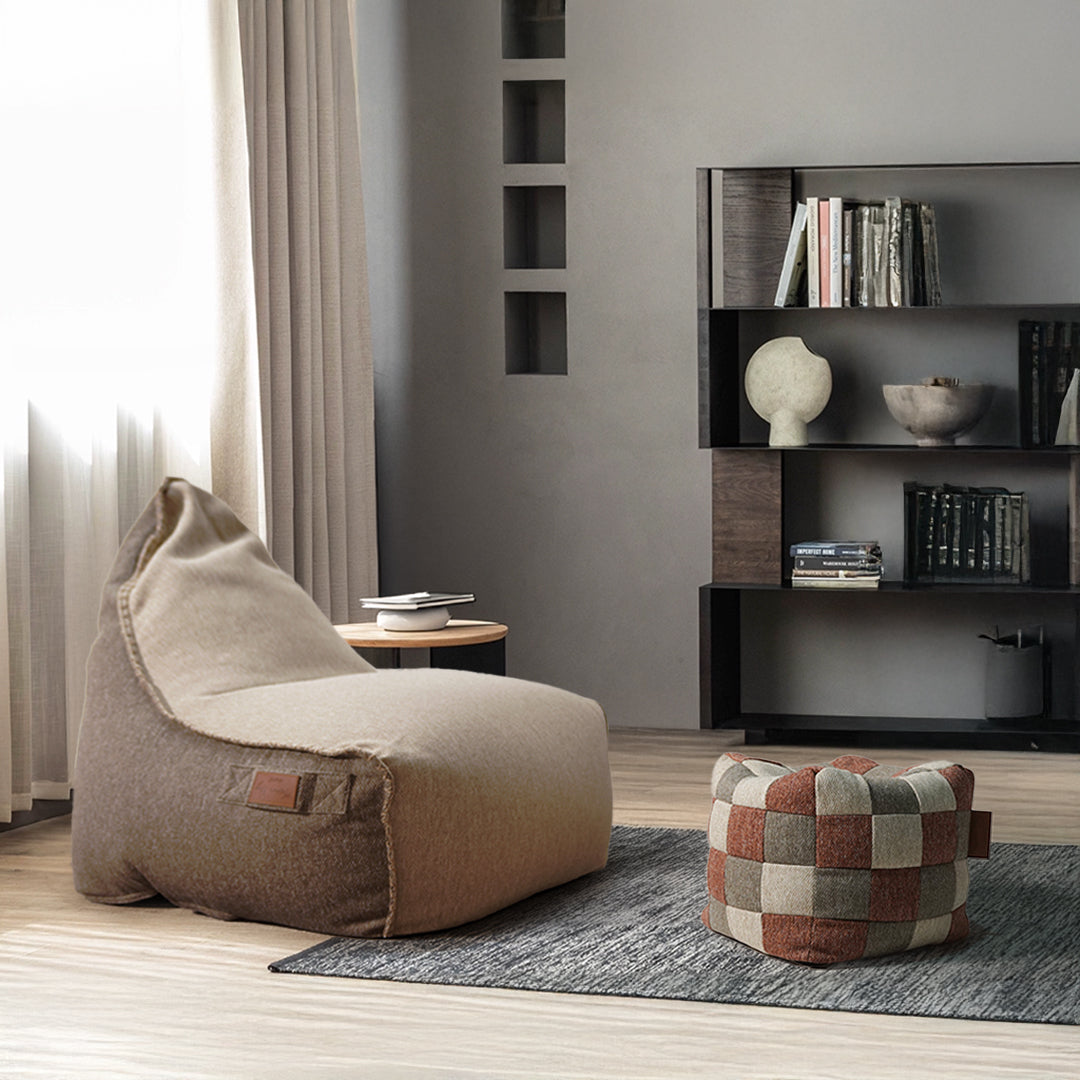 Olefin Pouf Multi Color - 409-BB