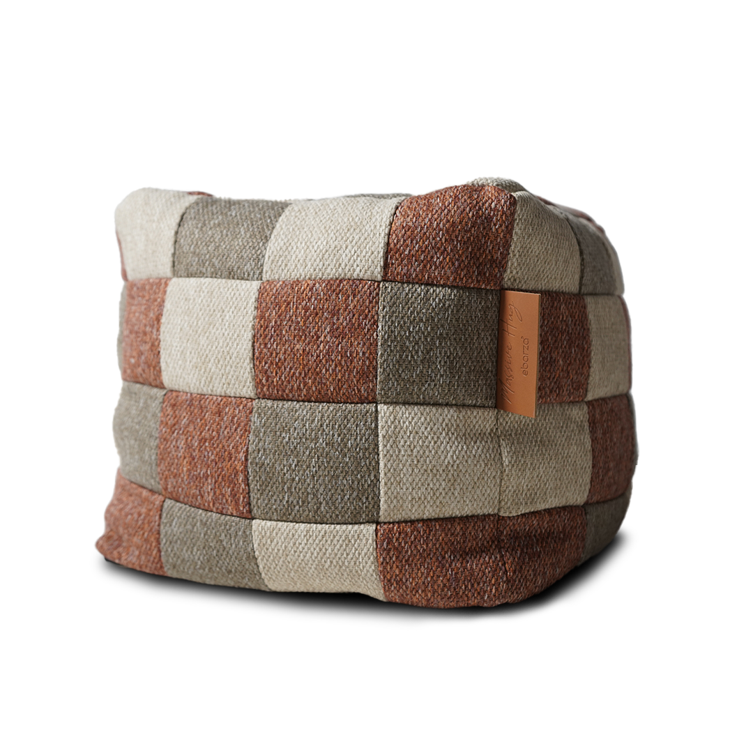 Olefin Pouf Multi Color - 409-BB