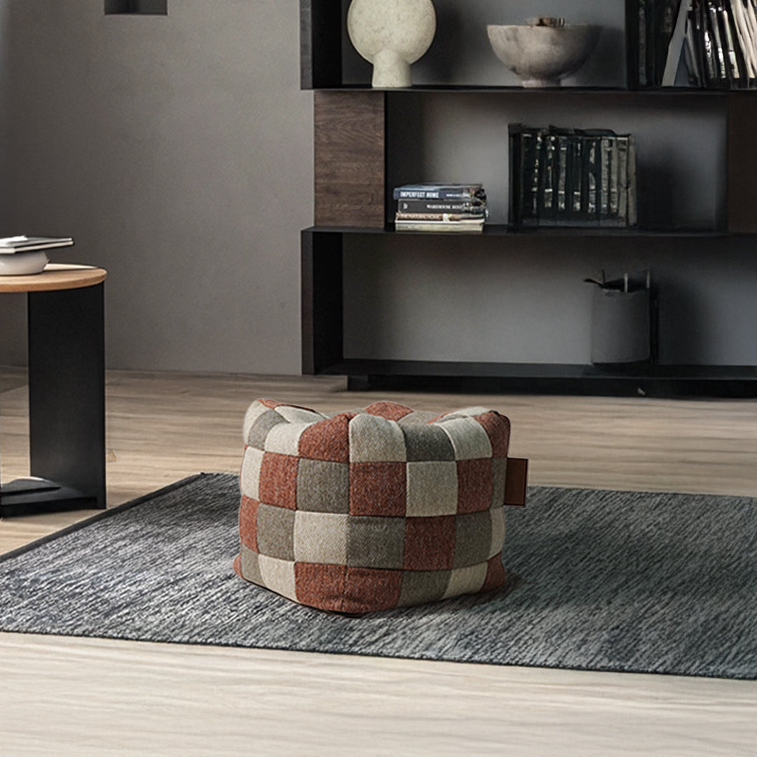 Olefin Pouf Multi Color - 409-BB