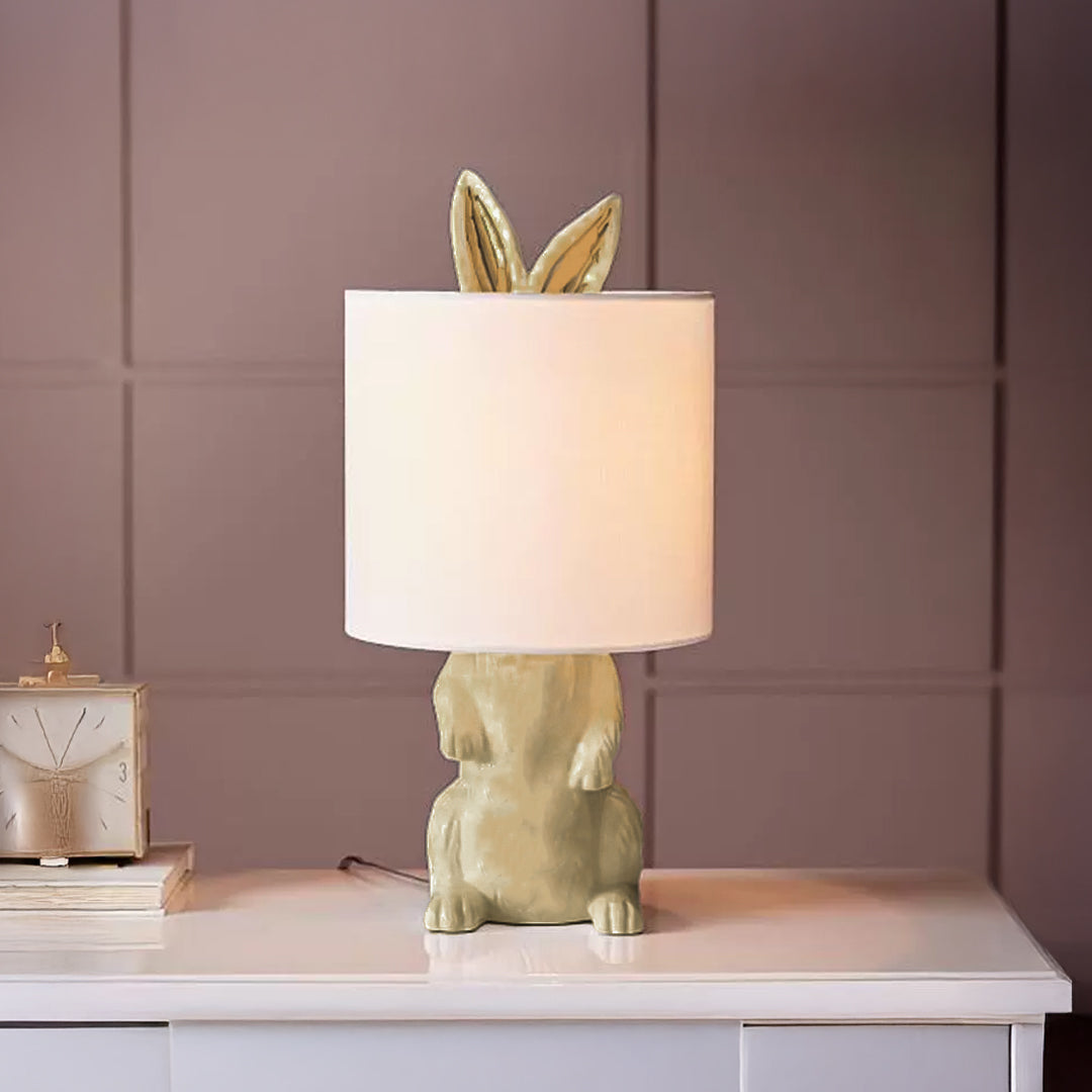 Pre-order 35 Days Delivery Beige Rabbit Shaped Table lamp  HTD-IW1433-195