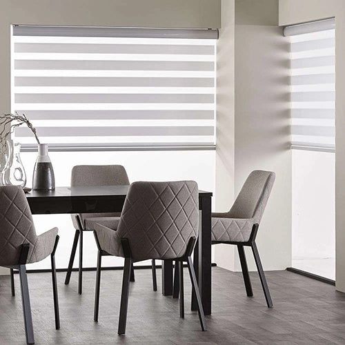 Zebra Blinds - LARGE BK18804-LARGE 160cm -  Curtains & Drapes - ebarza Furniture UAE | Shop Modern Furniture in Abu Dhabi & Dubai - مفروشات ايبازرا في الامارات | تسوق اثاث عصري وديكورات مميزة في دبي وابوظبي