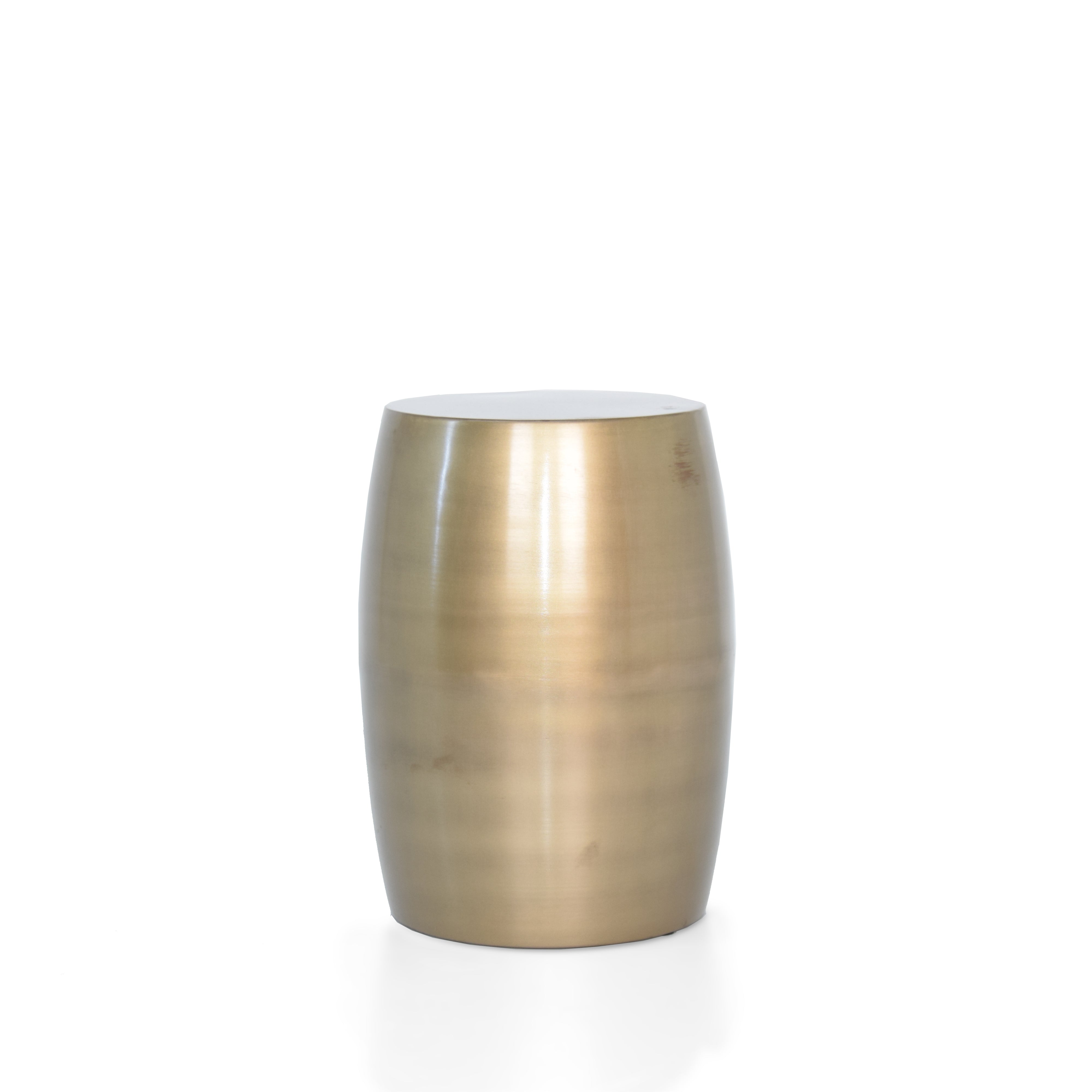 Barrel Shaped Metal Stool 16615 -  Poufs | برميل معدني على شكل كرسي - ebarza Furniture UAE | Shop Modern Furniture in Abu Dhabi & Dubai - مفروشات ايبازرا في الامارات | تسوق اثاث عصري وديكورات مميزة في دبي وابوظبي