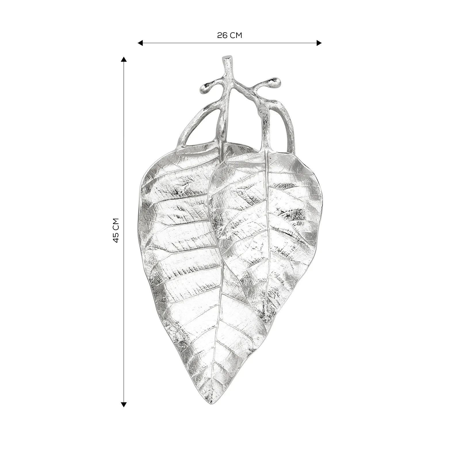 2 Layer Leaf Plate 26X45 Cm  153.19.01.1188 -  Plates | طبق ورق من طبقتين 26*45 سم - ebarza Furniture UAE | Shop Modern Furniture in Abu Dhabi & Dubai - مفروشات ايبازرا في الامارات | تسوق اثاث عصري وديكورات مميزة في دبي وابوظبي