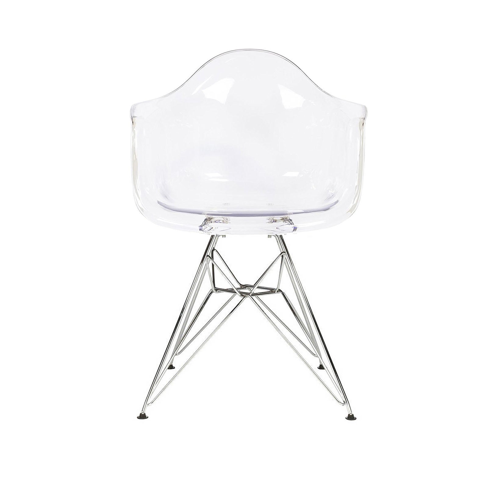 Dinning Chair- Plastic- Pc-018W-C -  Chairs - ebarza Furniture UAE | Shop Modern Furniture in Abu Dhabi & Dubai - مفروشات ايبازرا في الامارات | تسوق اثاث عصري وديكورات مميزة في دبي وابوظبي