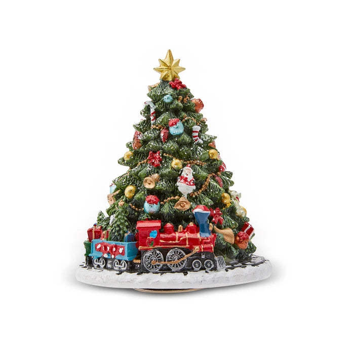 Karaca Home New Year Tree Musical Christmas Object 15Cm 300.21.02.0310 -  Home Decor Figurines | كاراجا هوم شجرة عيد الميلاد الموسيقية شجرة رأس السنة الجديدة 15 سم - ebarza Furniture UAE | Shop Modern Furniture in Abu Dhabi & Dubai - مفروشات ايبازرا في الامارات | تسوق اثاث عصري وديكورات مميزة في دبي وابوظبي