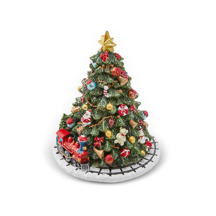 Karaca Home New Year Tree Musical Christmas Object 15Cm 300.21.02.0310 -  Home Decor Figurines | كاراجا هوم شجرة عيد الميلاد الموسيقية شجرة رأس السنة الجديدة 15 سم - ebarza Furniture UAE | Shop Modern Furniture in Abu Dhabi & Dubai - مفروشات ايبازرا في الامارات | تسوق اثاث عصري وديكورات مميزة في دبي وابوظبي