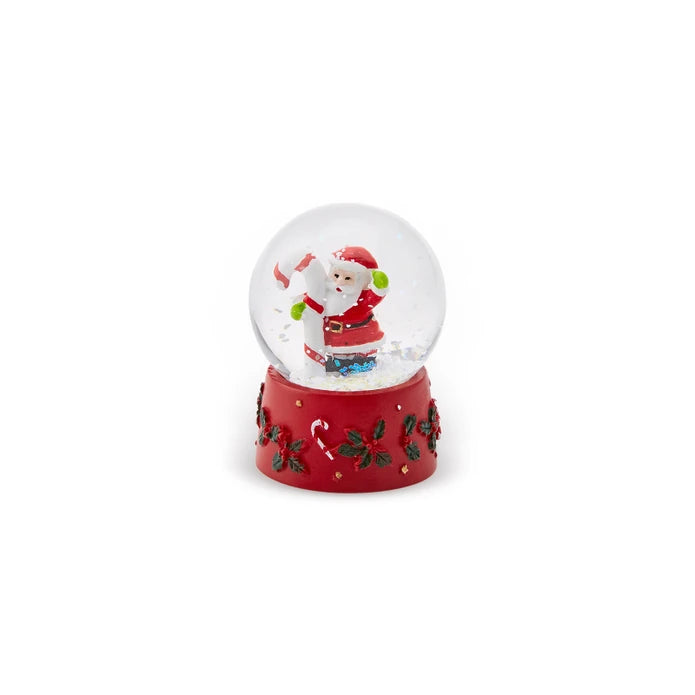 Karaca Home Santa With Candy Christmas Snow Globe 300.21.02.0315 -  Home Decor Figurines | كاراجا هوم سانتا عيد الميلاد سنو غلوب - ebarza Furniture UAE | Shop Modern Furniture in Abu Dhabi & Dubai - مفروشات ايبازرا في الامارات | تسوق اثاث عصري وديكورات مميزة في دبي وابوظبي