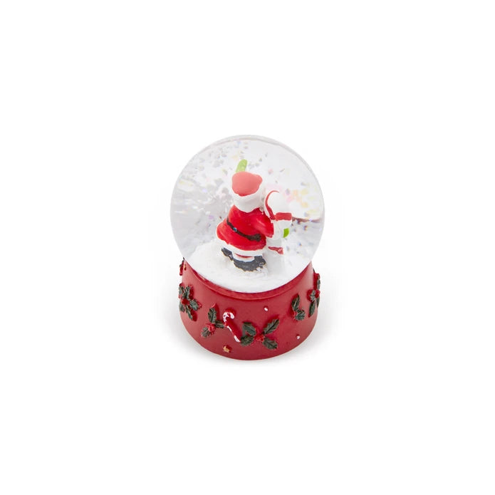 Karaca Home Santa With Candy Christmas Snow Globe 300.21.02.0315 -  Home Decor Figurines | كاراجا هوم سانتا عيد الميلاد سنو غلوب - ebarza Furniture UAE | Shop Modern Furniture in Abu Dhabi & Dubai - مفروشات ايبازرا في الامارات | تسوق اثاث عصري وديكورات مميزة في دبي وابوظبي