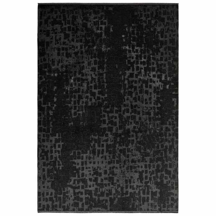 Karaca Cashmere Carpet Velvet Quartz Anthracite 120X180 Cm 200.19.01.0155 -  Rugs | سجادة كاراجا كشمير كوارتز مخملية أنثراسايت 120*180 سم - ebarza Furniture UAE | Shop Modern Furniture in Abu Dhabi & Dubai - مفروشات ايبازرا في الامارات | تسوق اثاث عصري وديكورات مميزة في دبي وابوظبي